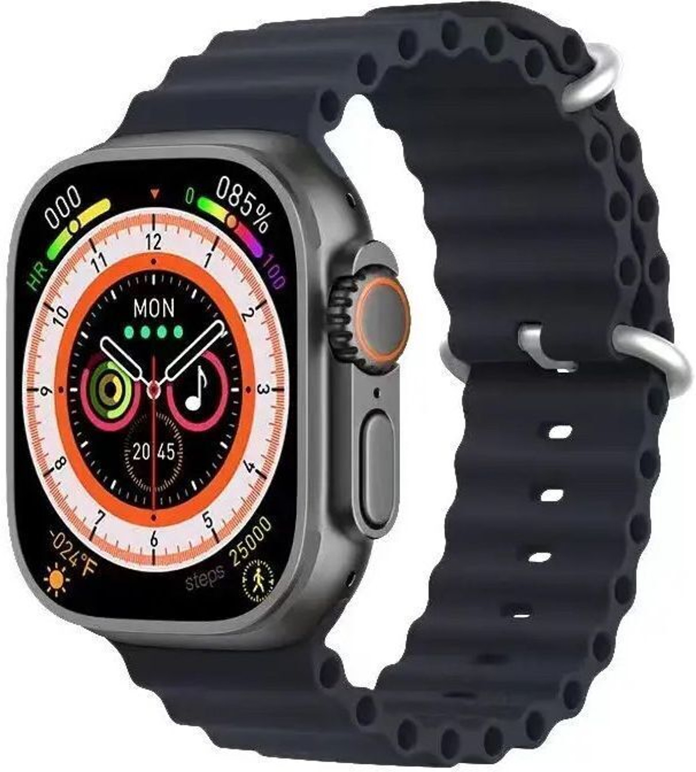 Image of CYXUS 4G Camera and Sim Card Support watch Smartwatch (Black Strap, free)
