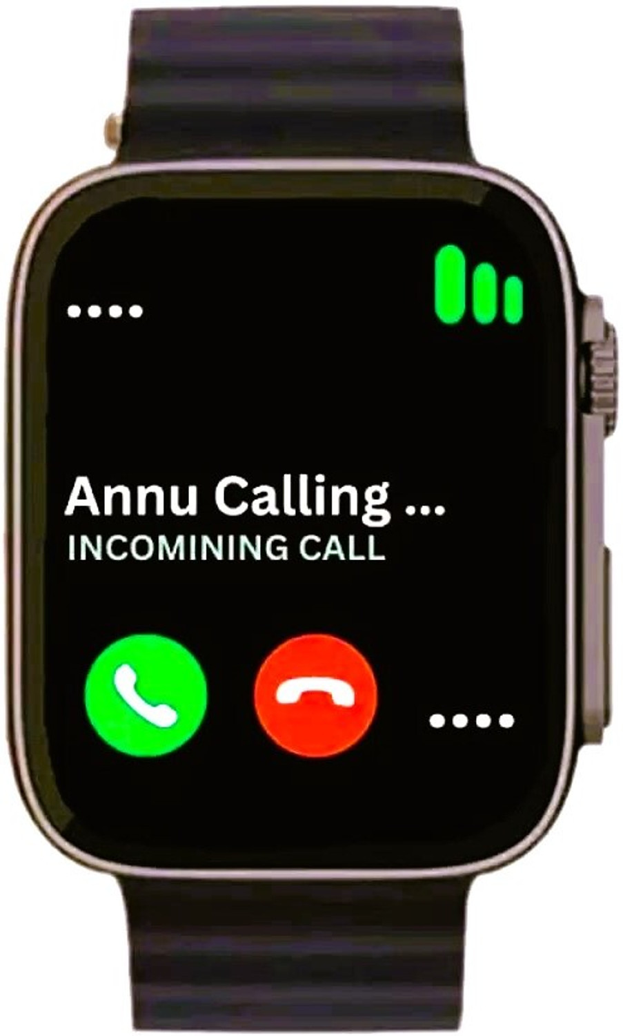 Image of Onikuma T800 ULTRA Smart Watch No sim card Opetion Smartwatch NO sim card Smartwatch (ORANGE Strap, Free Size)