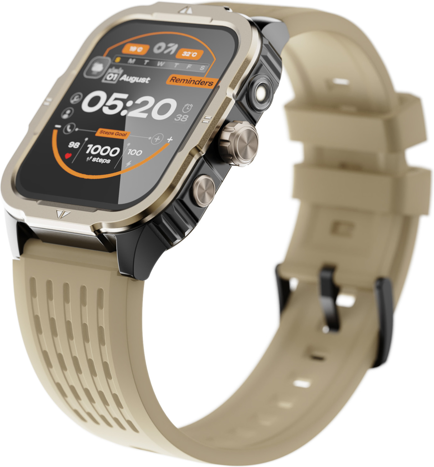 Image of Lastpoint 4G Camera and Sim Card Support watch Smartwatch (Blue Strap, free)