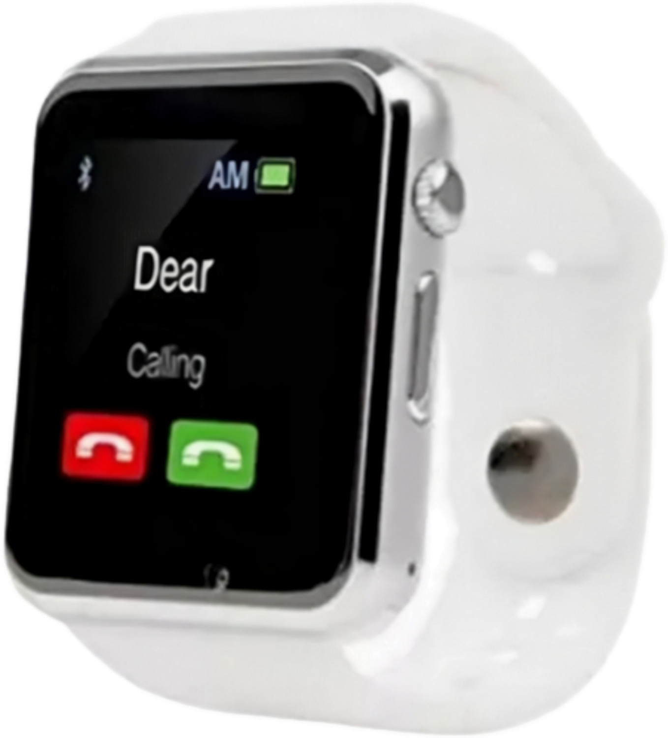 Image of Lastpoint 4G Camera and Sim Card Support watch Smartwatch (White Strap, free)