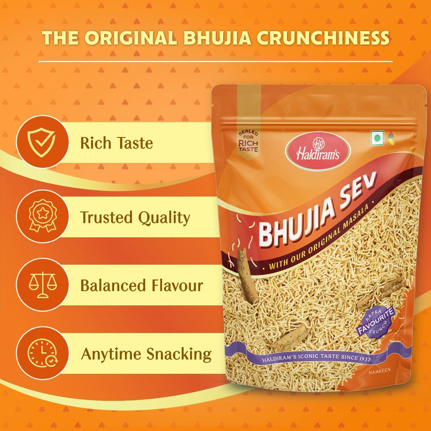 Image of Haldiram's Snack11 Bhujia Sev (0.4 kg)