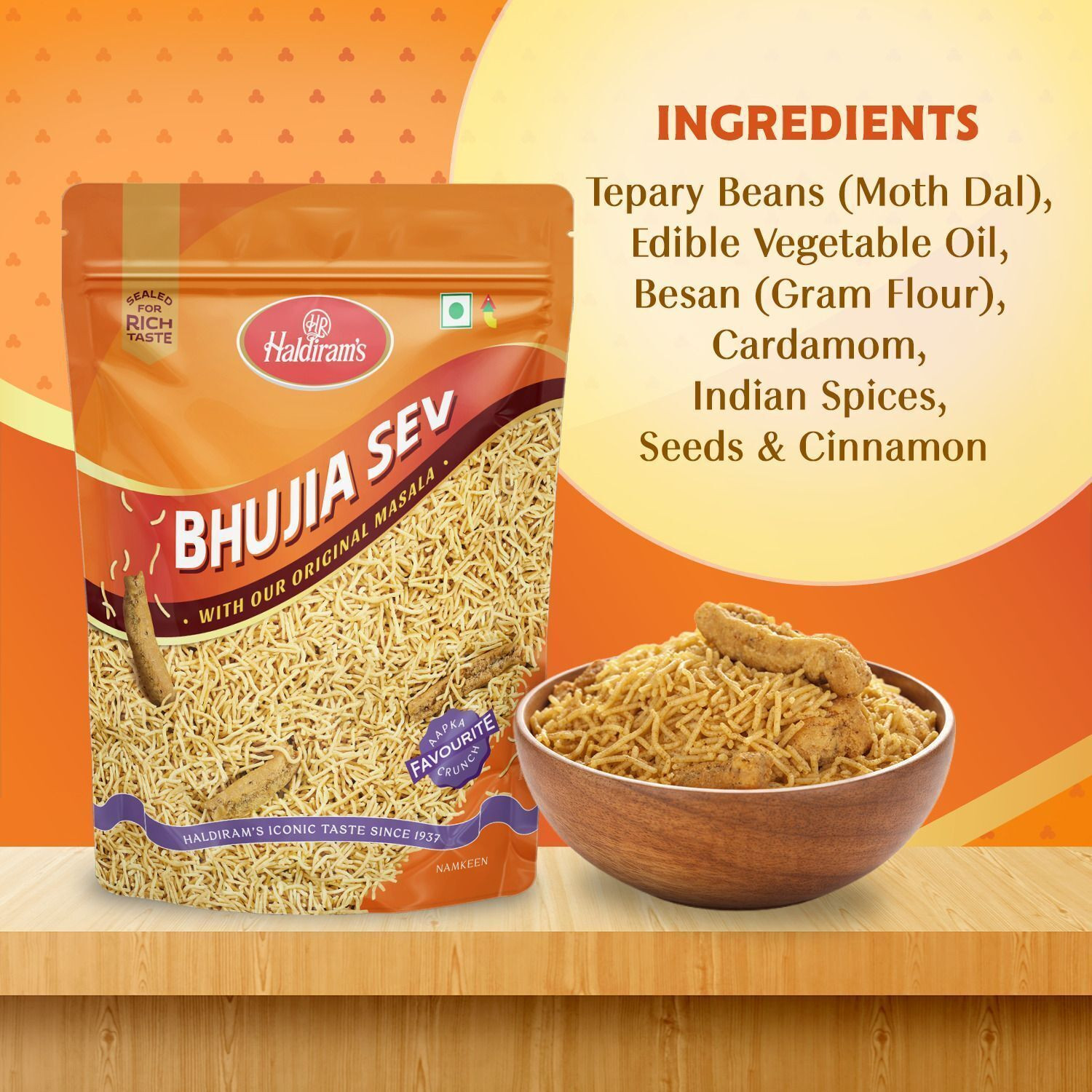 Image of Haldiram's Snack11 Bhujia Sev (0.4 kg)