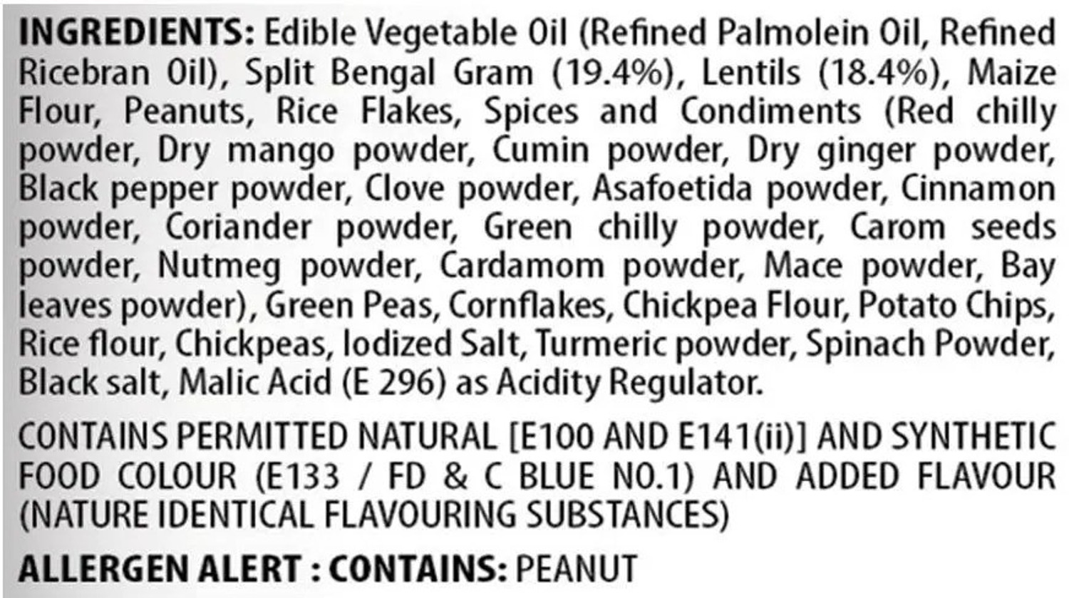 Image of Bikano Navratan Mixture, 250Gm (200+50Gm free) Bhujia Sev (250 g)