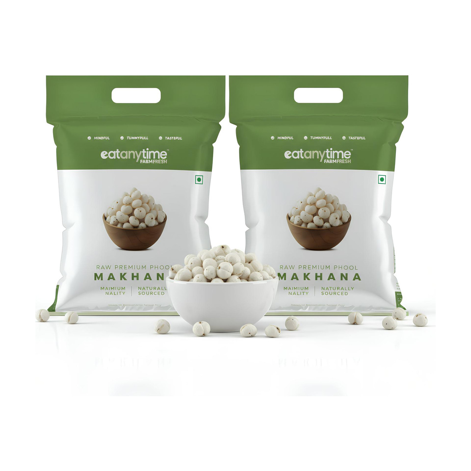 Image of Kitoko Roasted Farali Peanuts | Without Skin Namkeen Khari Sing | Moongfali Singdana Roasted & Salted Peanuts (500 g)