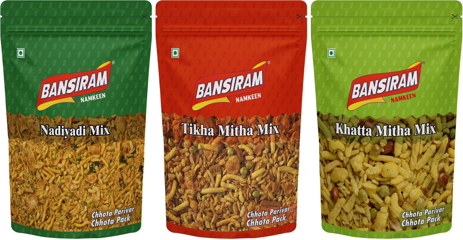 Image of Bikano Navratan Mixture, 250Gm (200+50Gm free) Bhujia Sev (250 g)
