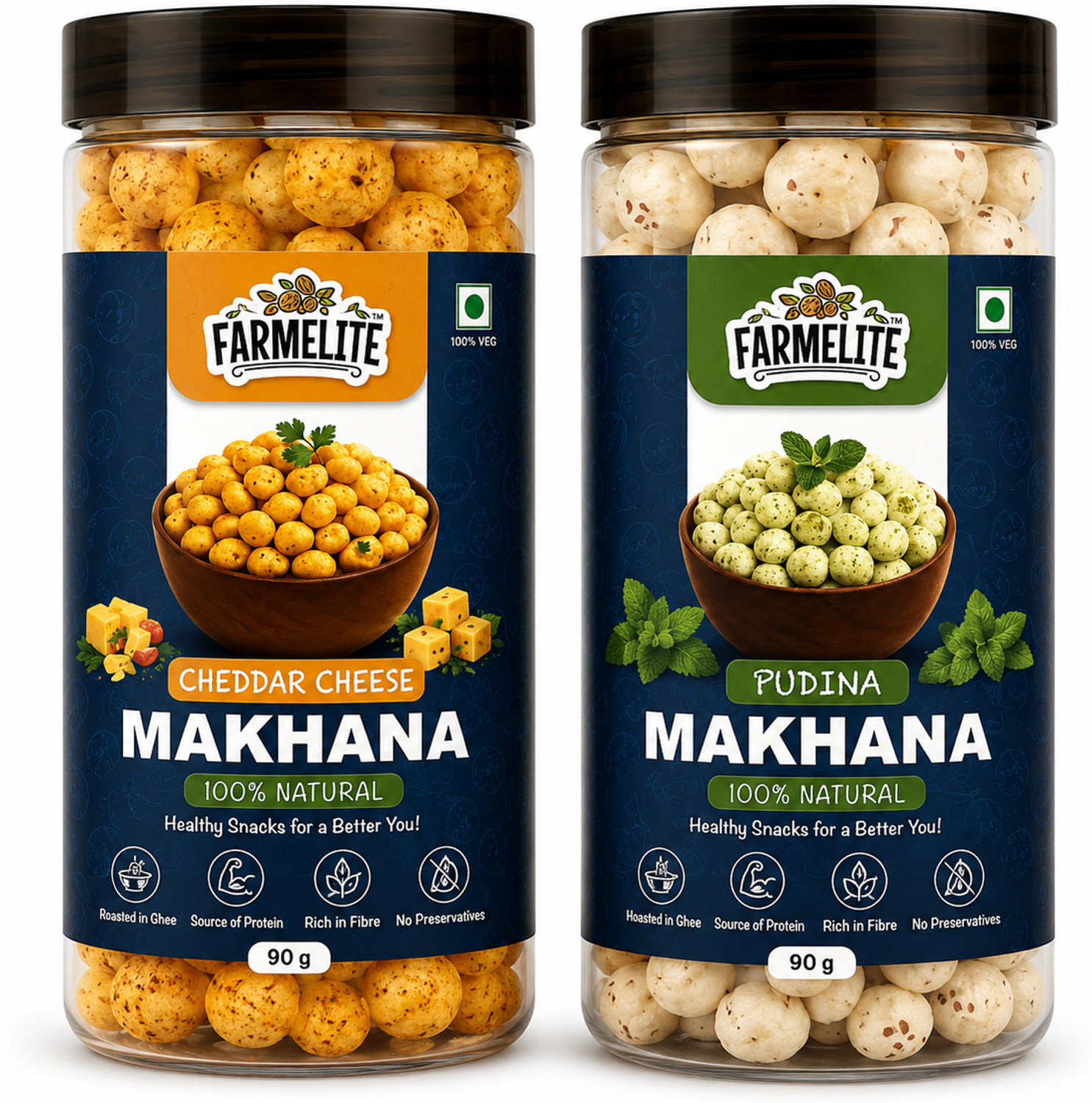 Image of anshu farm Plain Makhana (250 g)