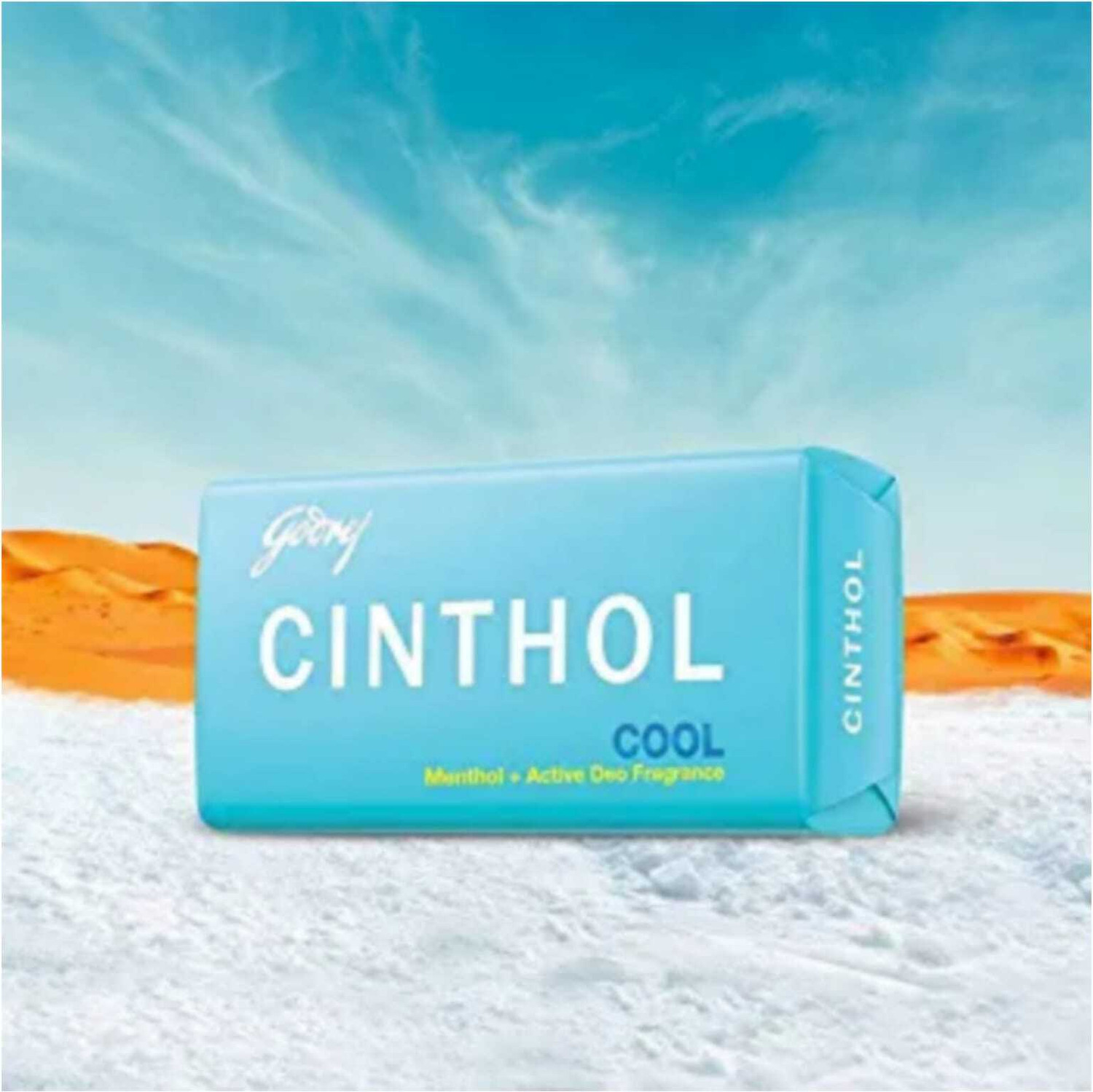 Image of CINTHOL Cool + Active Deo Fragrance Soap (4*100+100) (500 g)