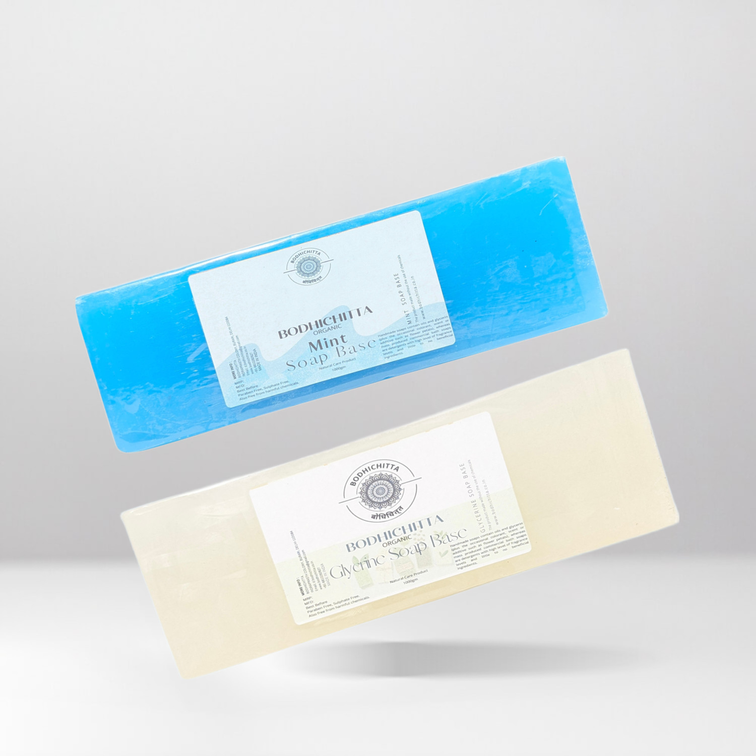 Image of Nature League LEMON AND PEPPERMINT Handcrafted Natural Soap (2 x 100 g)