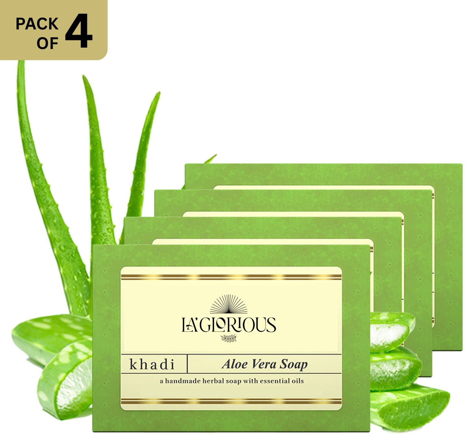 Image of Nature League LEMON AND PEPPERMINT Handcrafted Natural Soap (2 x 100 g)