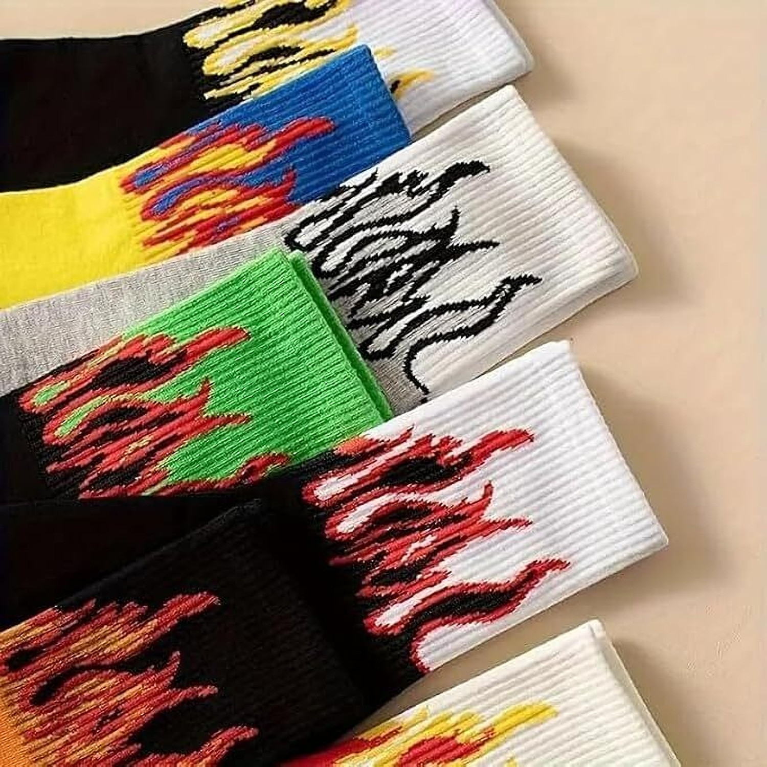 SOXSENSE-HEAVY Men & Women Graphic Print Mid-Calf/Crew - Image 1