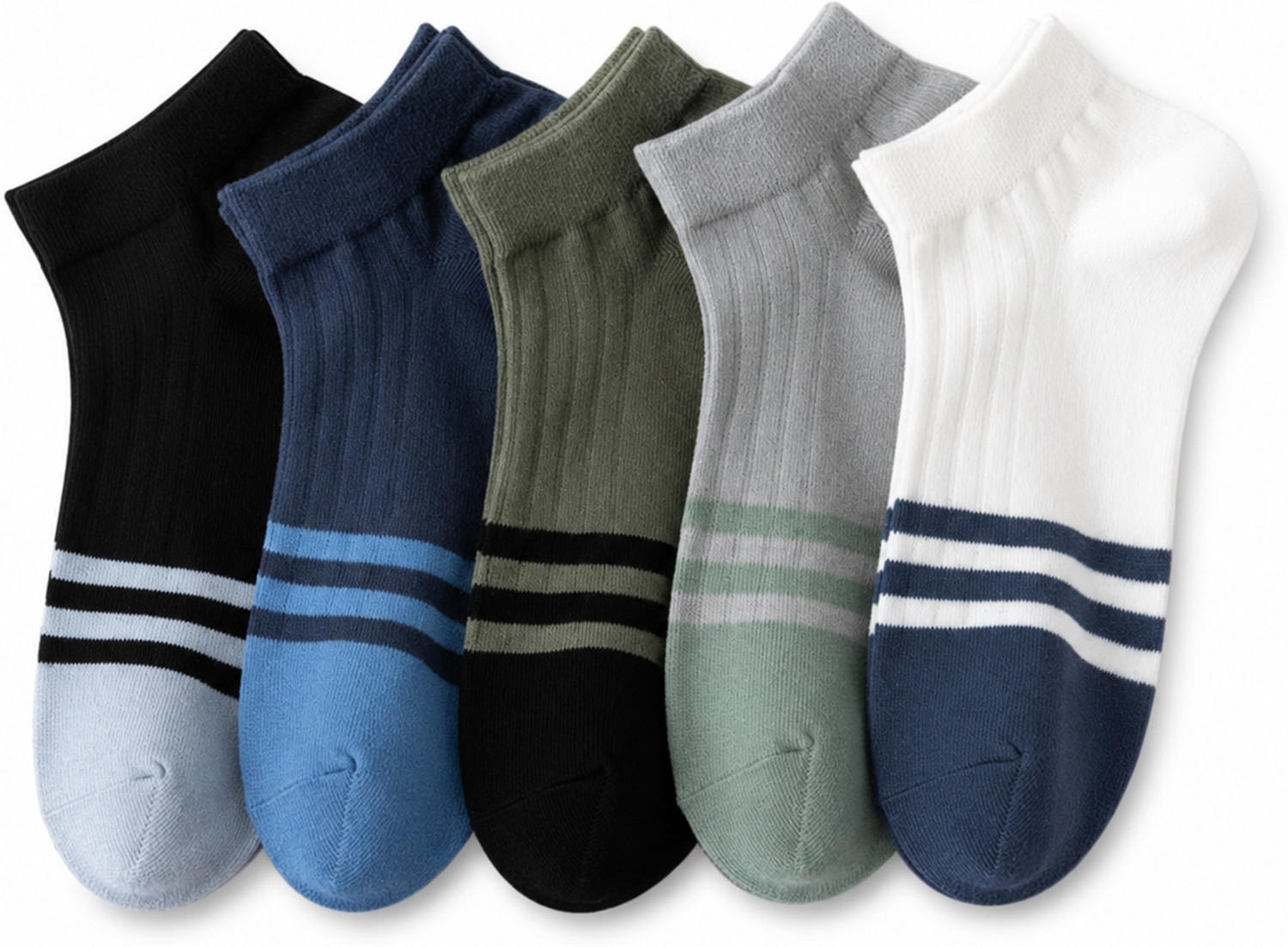 Image of Sockscarving Unisex Graphic Print Ankle Length (Pack of 5)