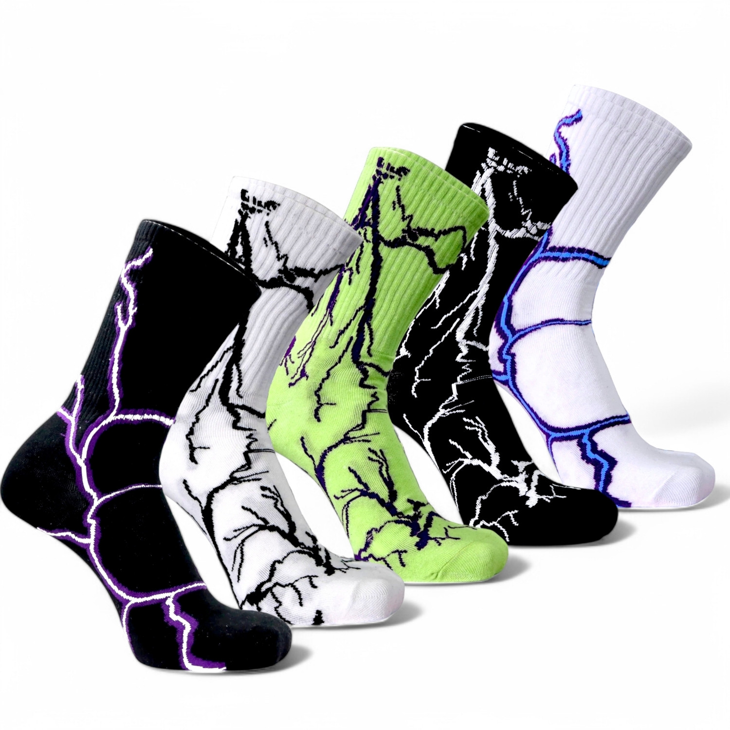 Image of Sockscarving Unisex Graphic Print Ankle Length (Pack of 5)