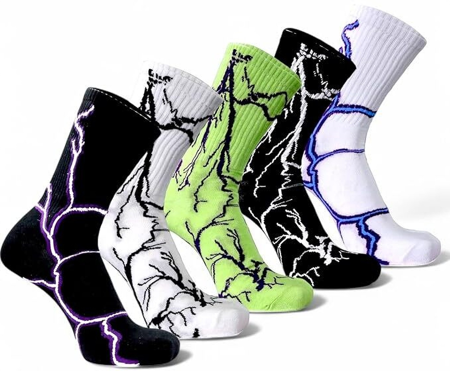 Image of Sockscarving Unisex Graphic Print Ankle Length (Pack of 5)