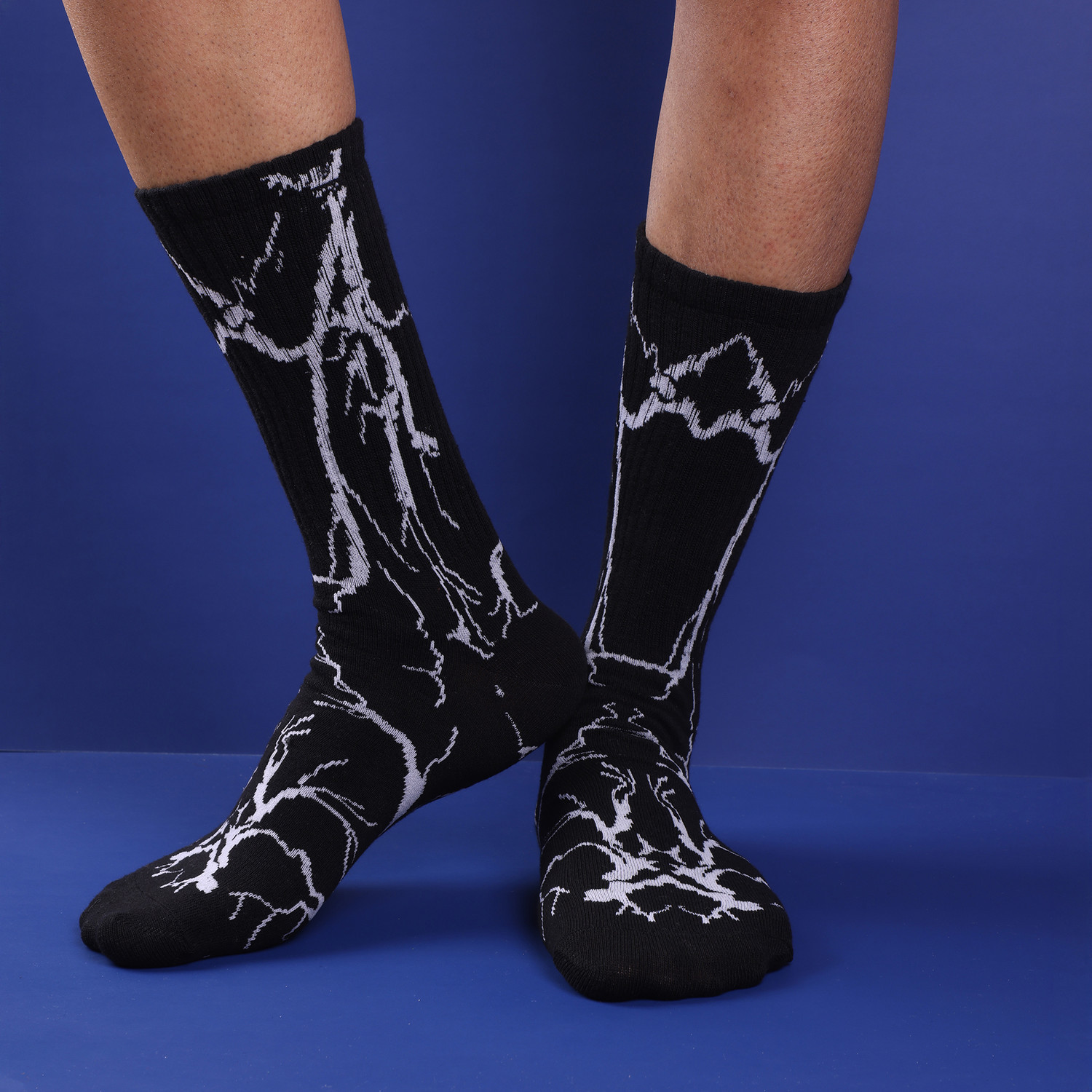 Image of Sockscarving Unisex Graphic Print Ankle Length (Pack of 5)