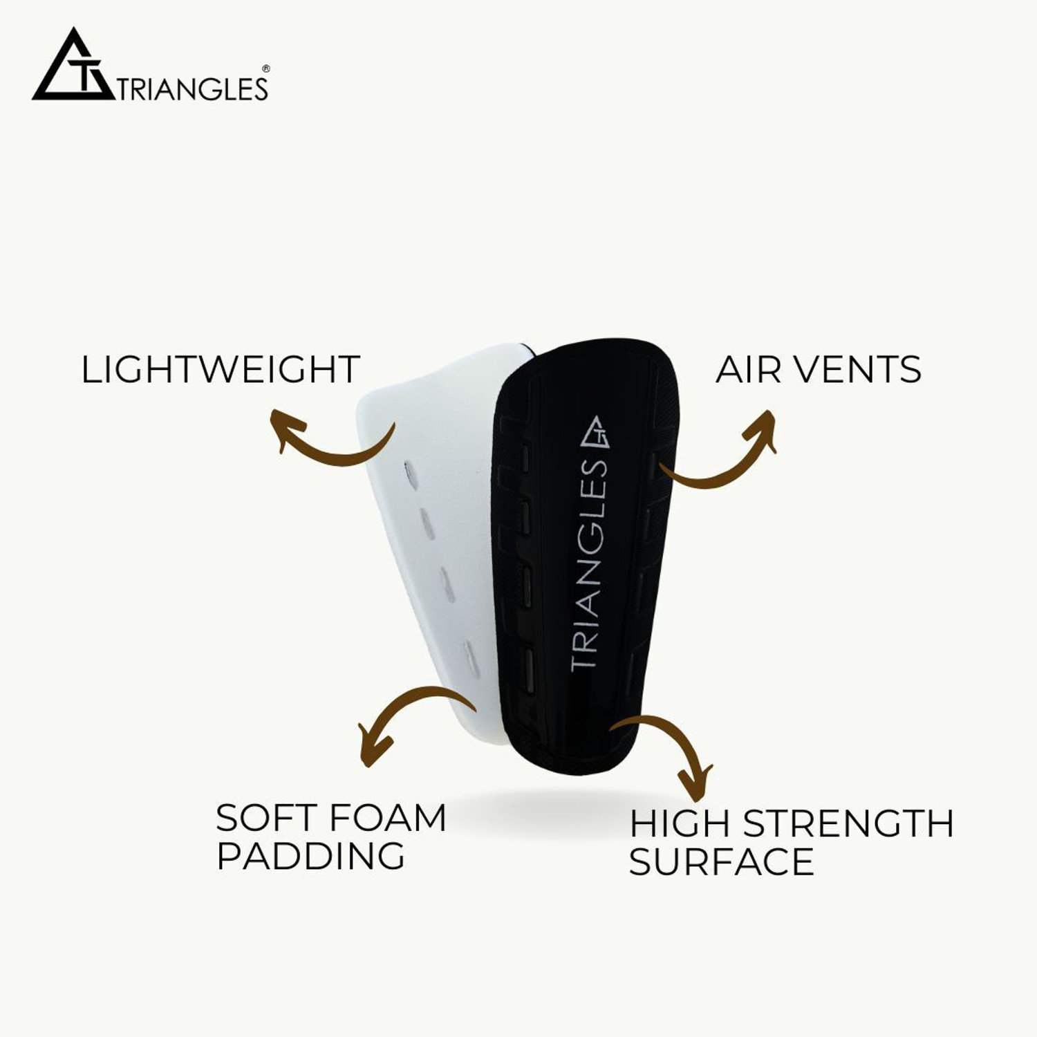 Image of Triangles Sports Hosiery Football Socks Combo with Shin Guard, Leg Sleeve & Shin Guard Supporter Football Kit