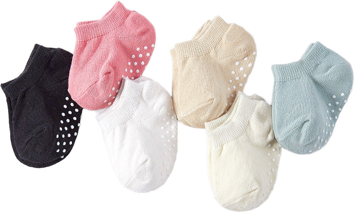 Image of IBA ISBA COLLECTIONS Baby Boys & Baby Girls Self Design Calf Length (Pack of 4)