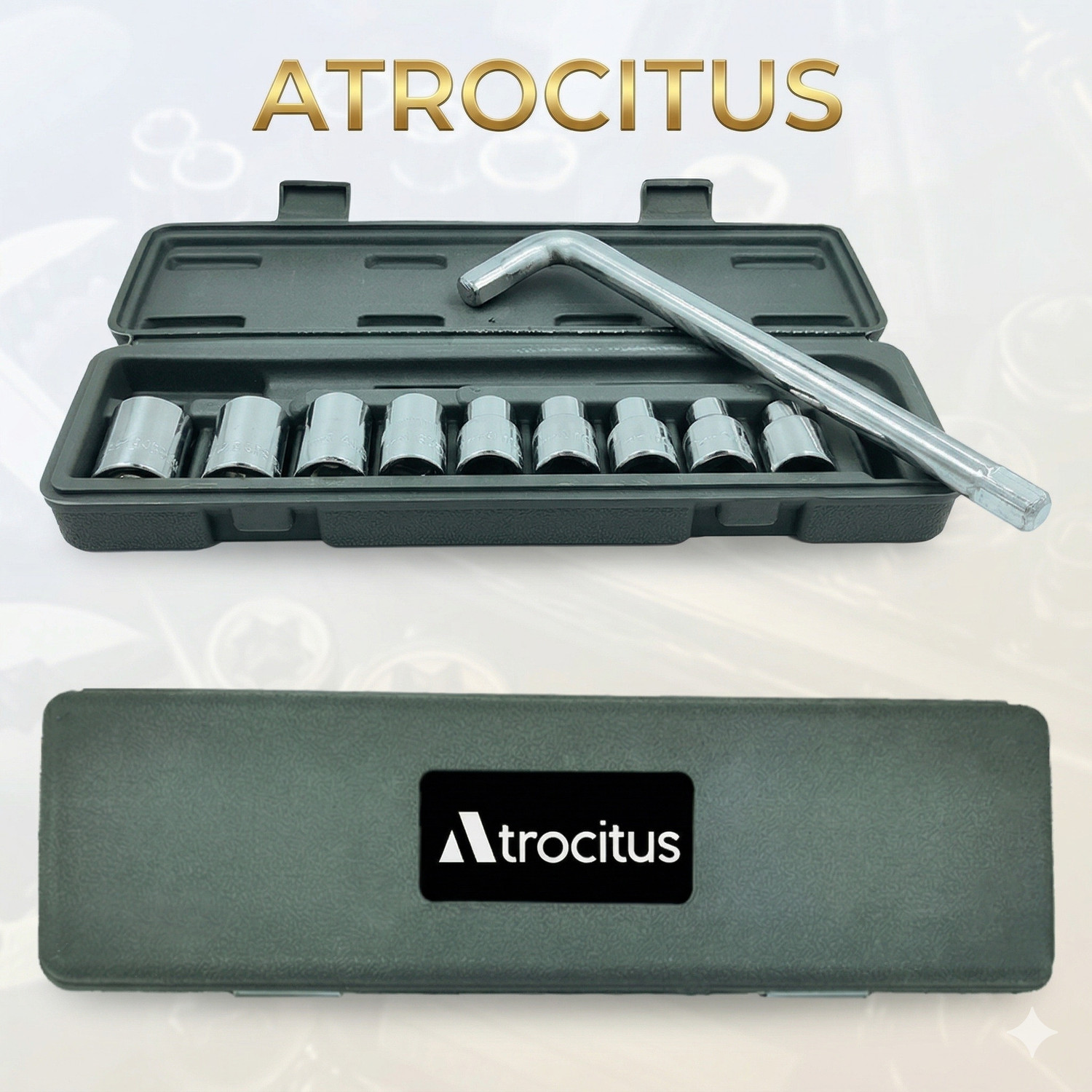 Image of Atrocitus 10 Socket Set(01) Socket Set (Pack of 10)