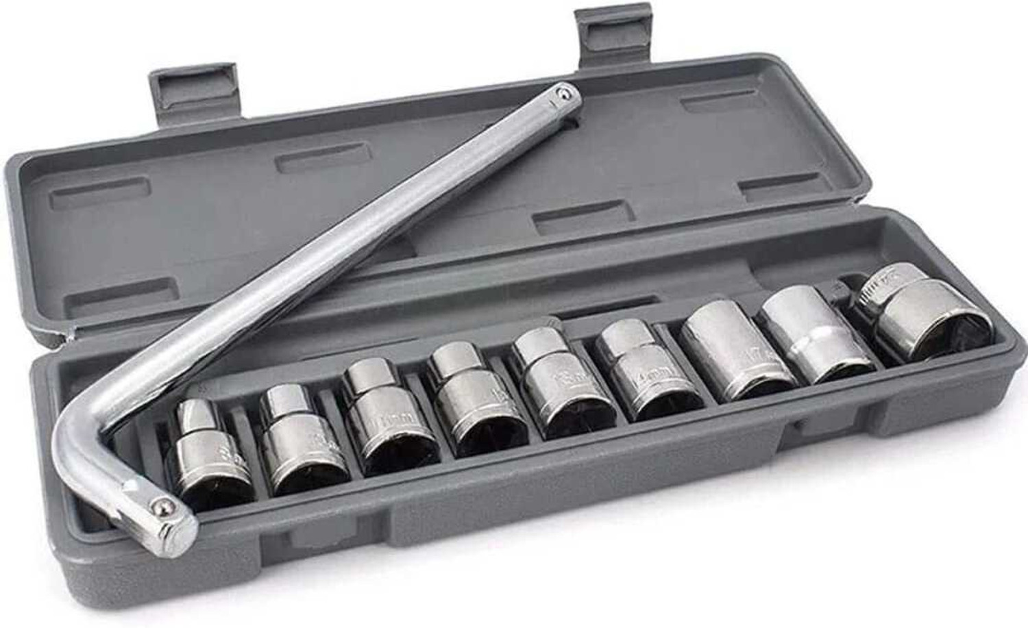 Image of Zike Tool Kit Multicolor TOOL KIT 46 PCS Tool Box Socket Set (Pack of 1)