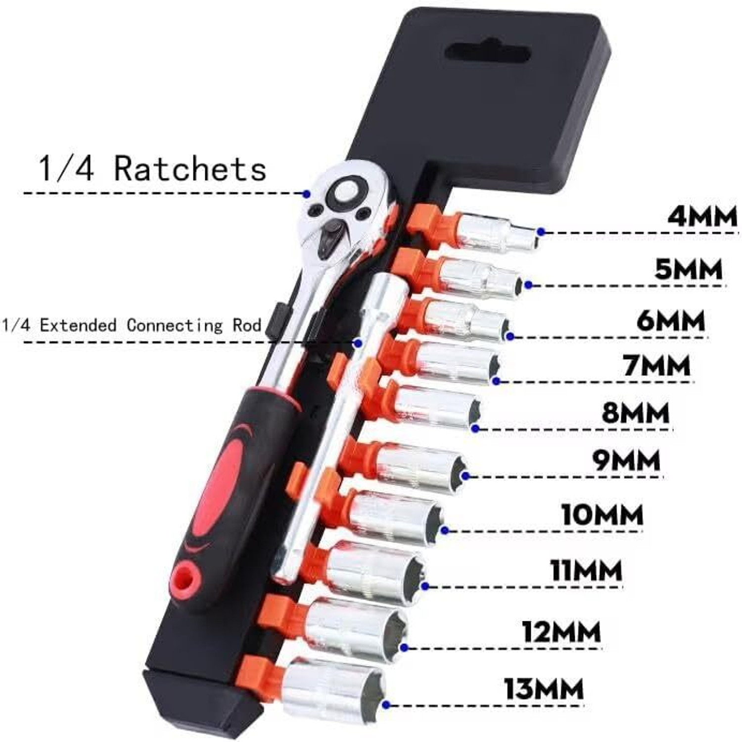 Image of KOTHIA High Quality 46 in 1 Tool kit Socket Set (Pack of 1)