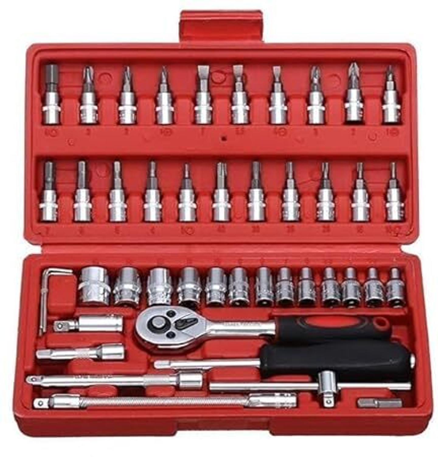 Flipkart SmartBuy 46 in 1 Socket Tool Set Pack of 46 - Image 1