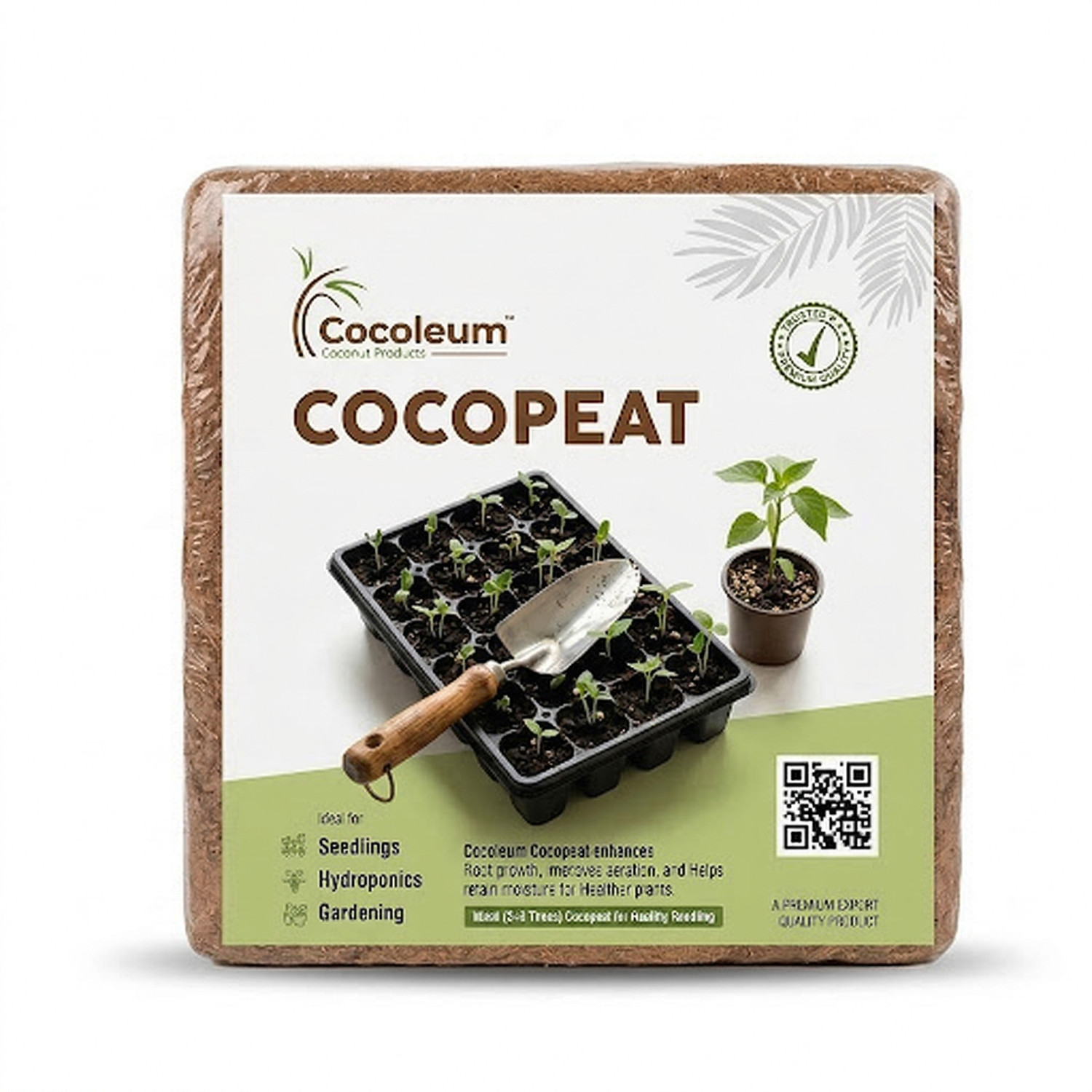 Cocoleum Coco Peat Block