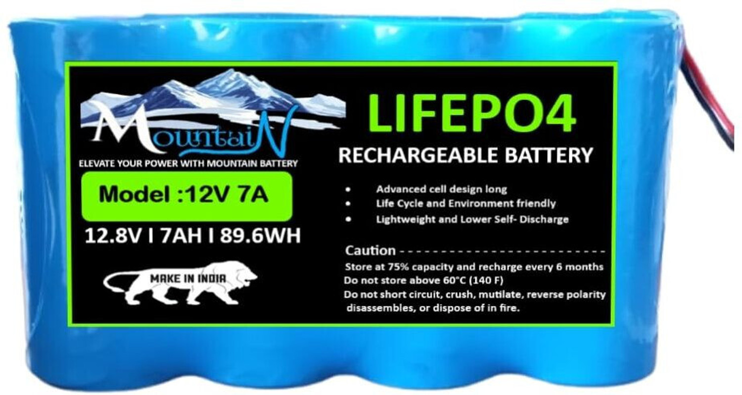 Image of eplus Shakti 12 V 15 AH Lithium Solar Battery (12 V)