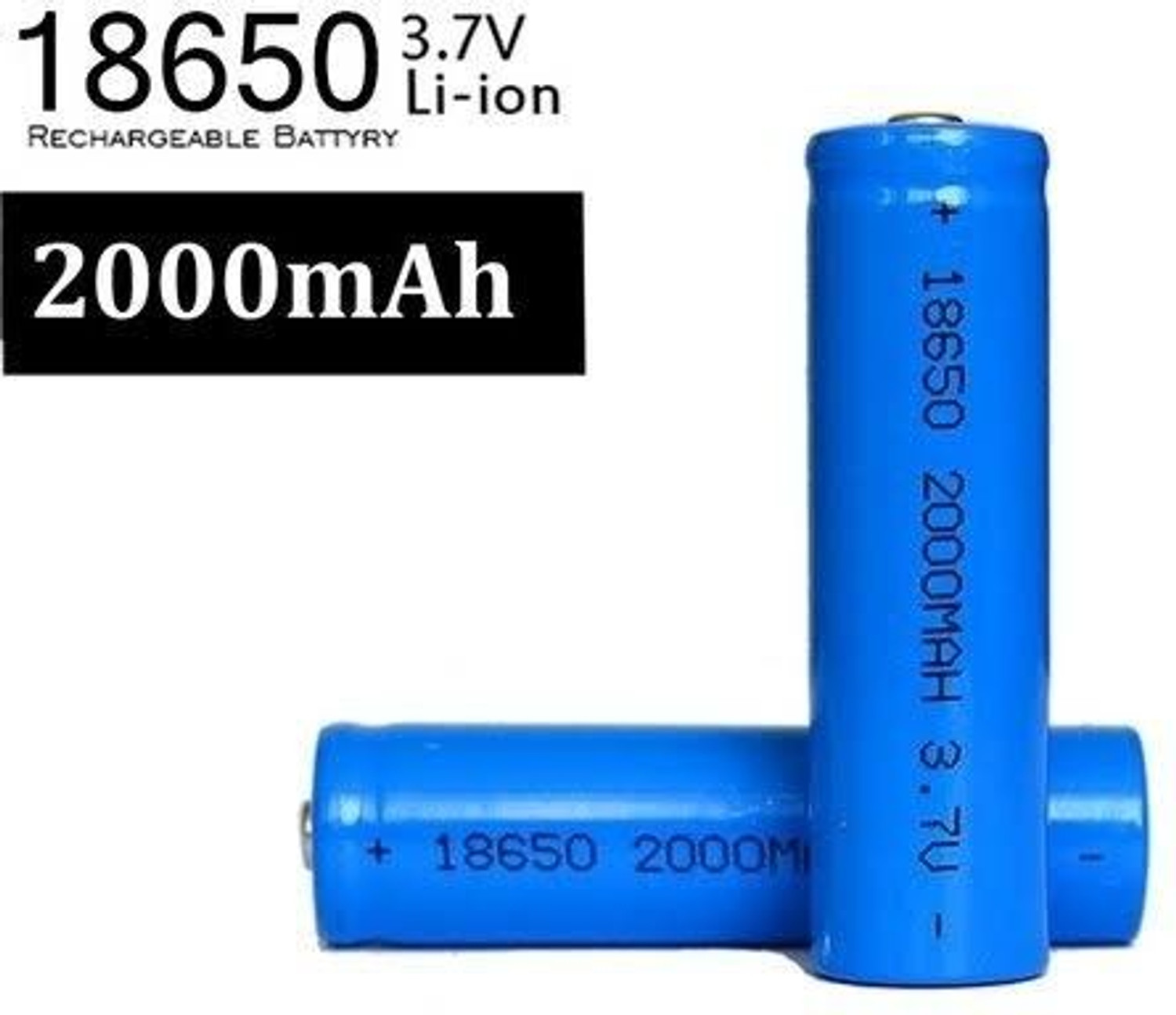 Image of HKN 3.7v 2600mAh with BMS Lithium Solar Battery (3.7 V)