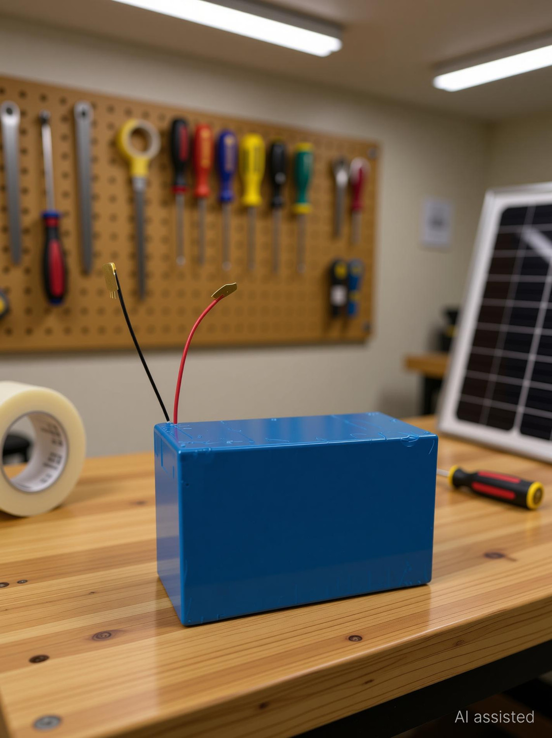 Image of Vikram 100001 Lithium Solar Battery (12 V)