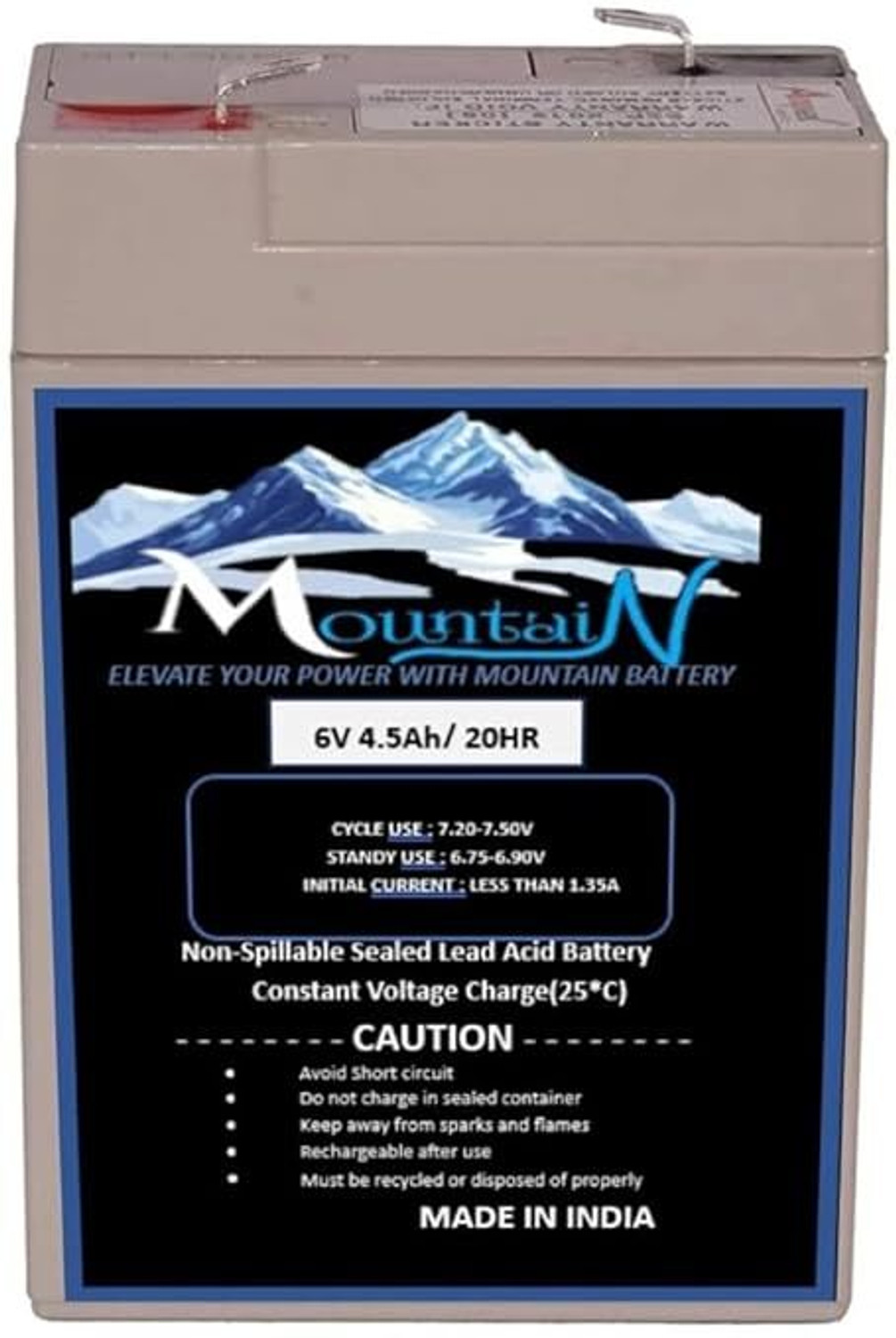 Image of Amron Quanta 12V 26AH SMF-VRLA AGM Solar Battery (12 V)