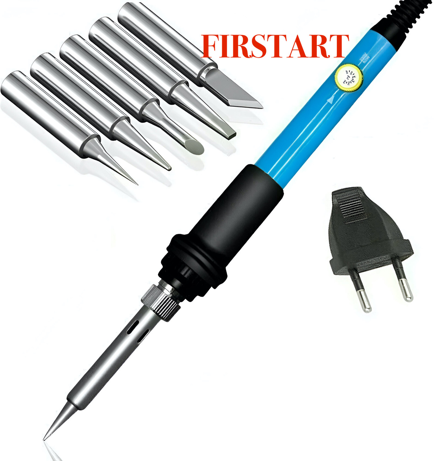 FIRSTART 5 in 1 908 Blue 60W Soldering Iron - Image 1