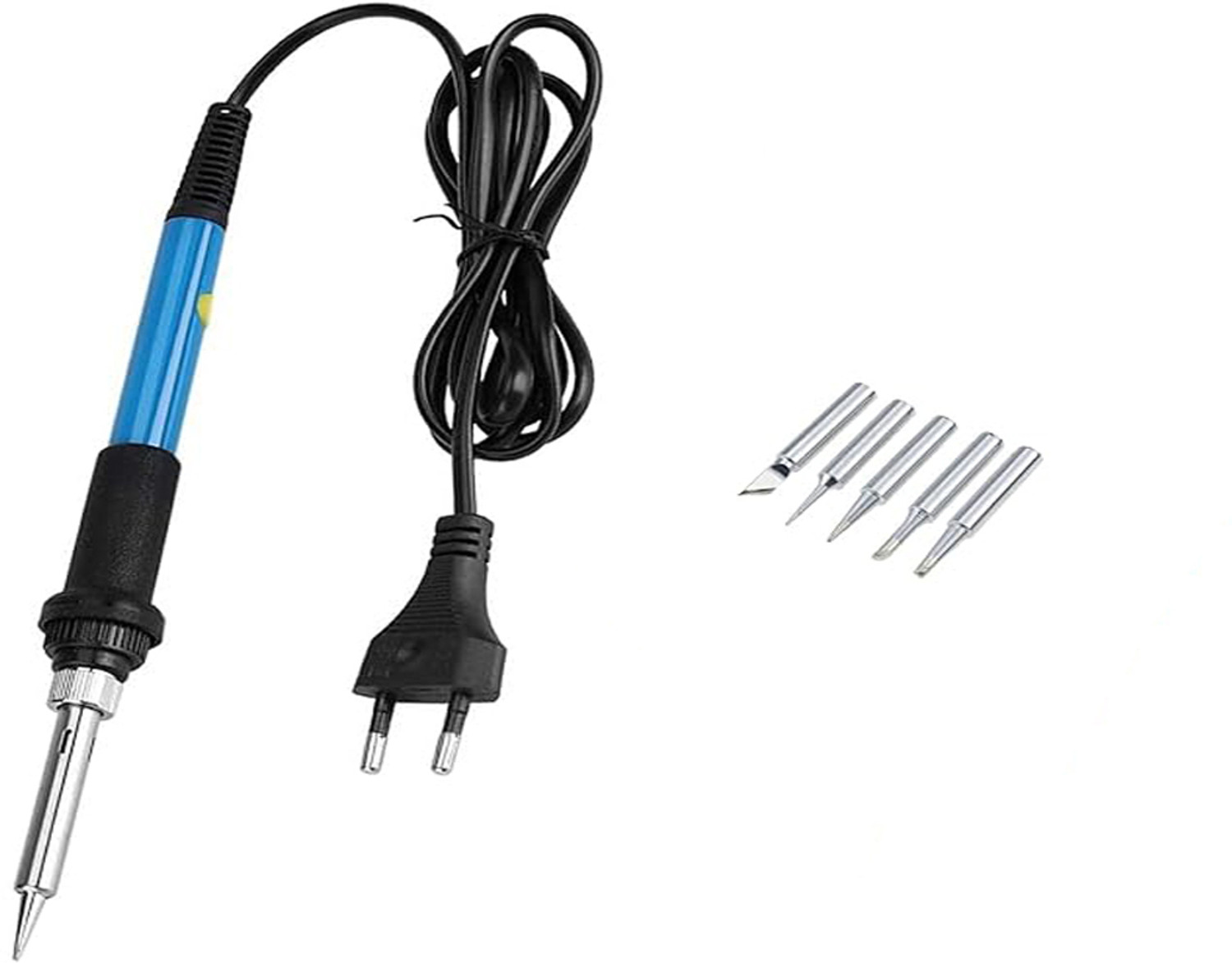 Atrocitus ATC42060W Professional Soldering Iron Temperature Controlled with 5 Bits 60 W Temperature Controlled (Pointed Tip) - Image 1