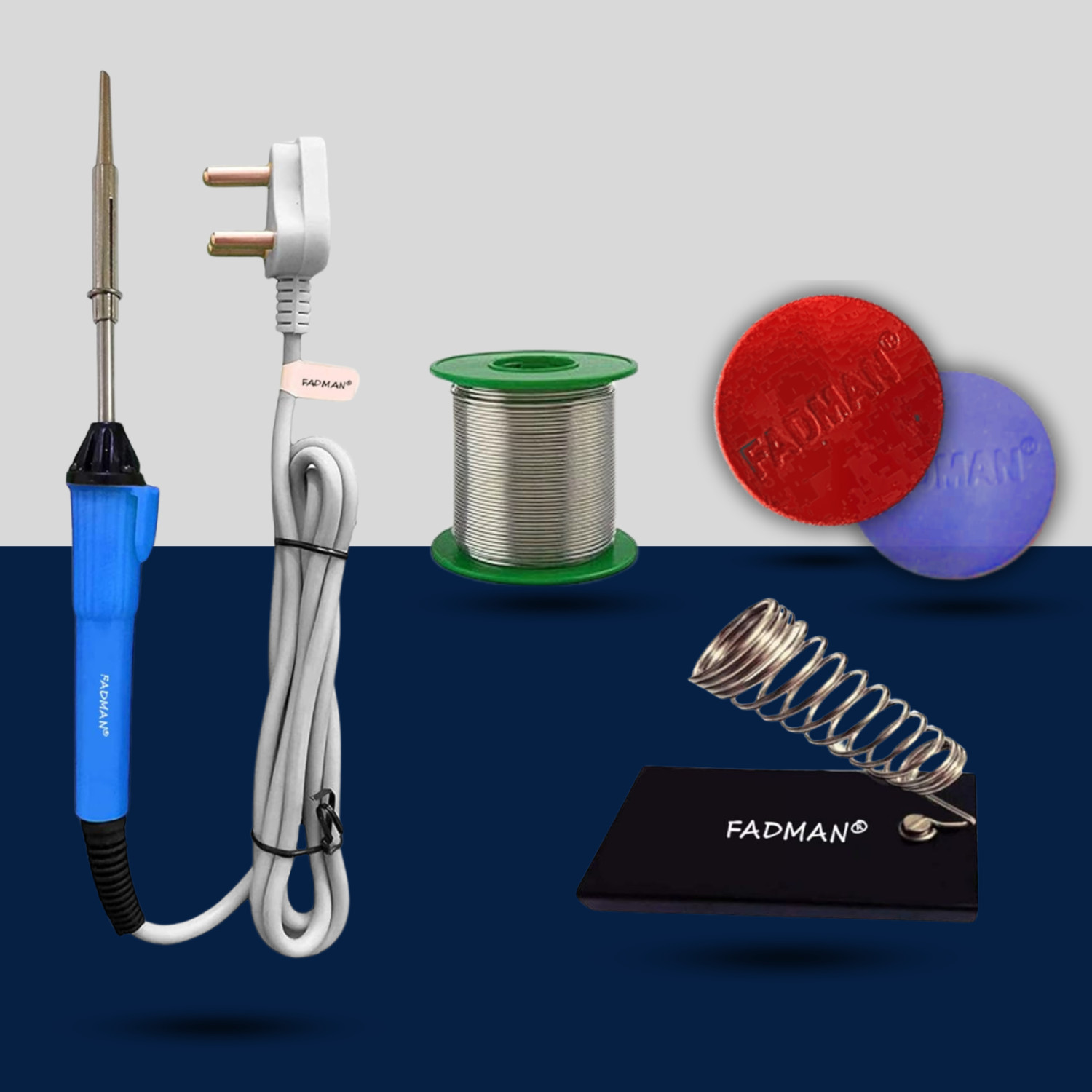 FADMAN Blue 4in1 Mobile Soldering Iron Combo - Image 1