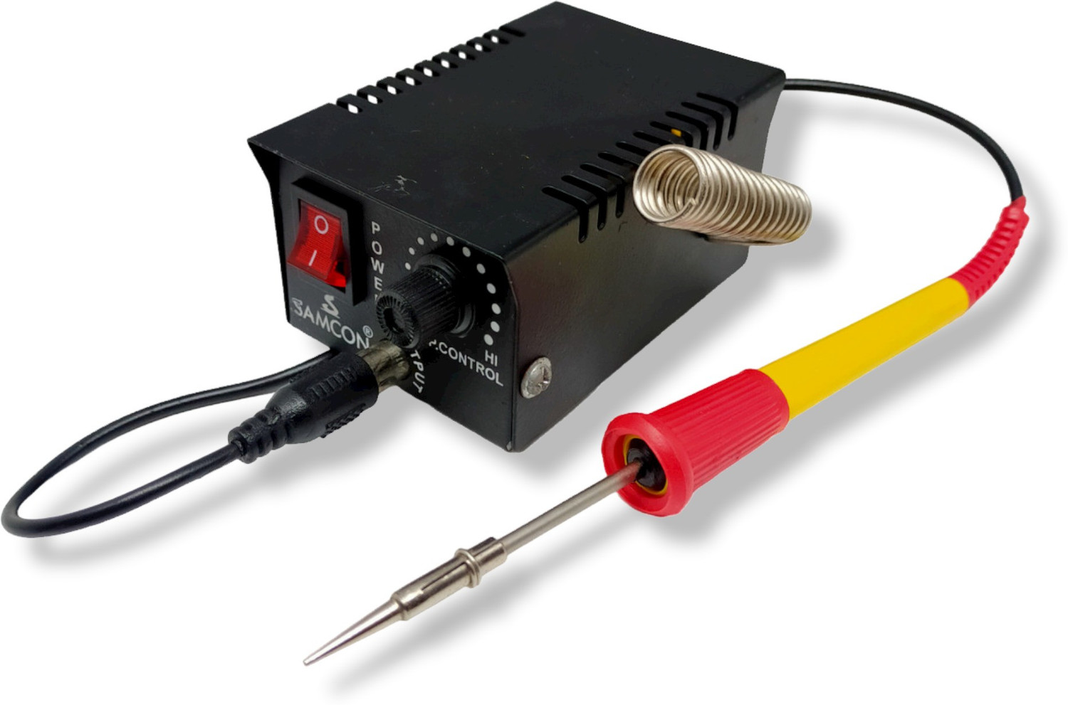 Image of Samcon REWORK MICRO SOLDERING IRON STATION 12 W Temperature Controlled (Pointed Tip)
