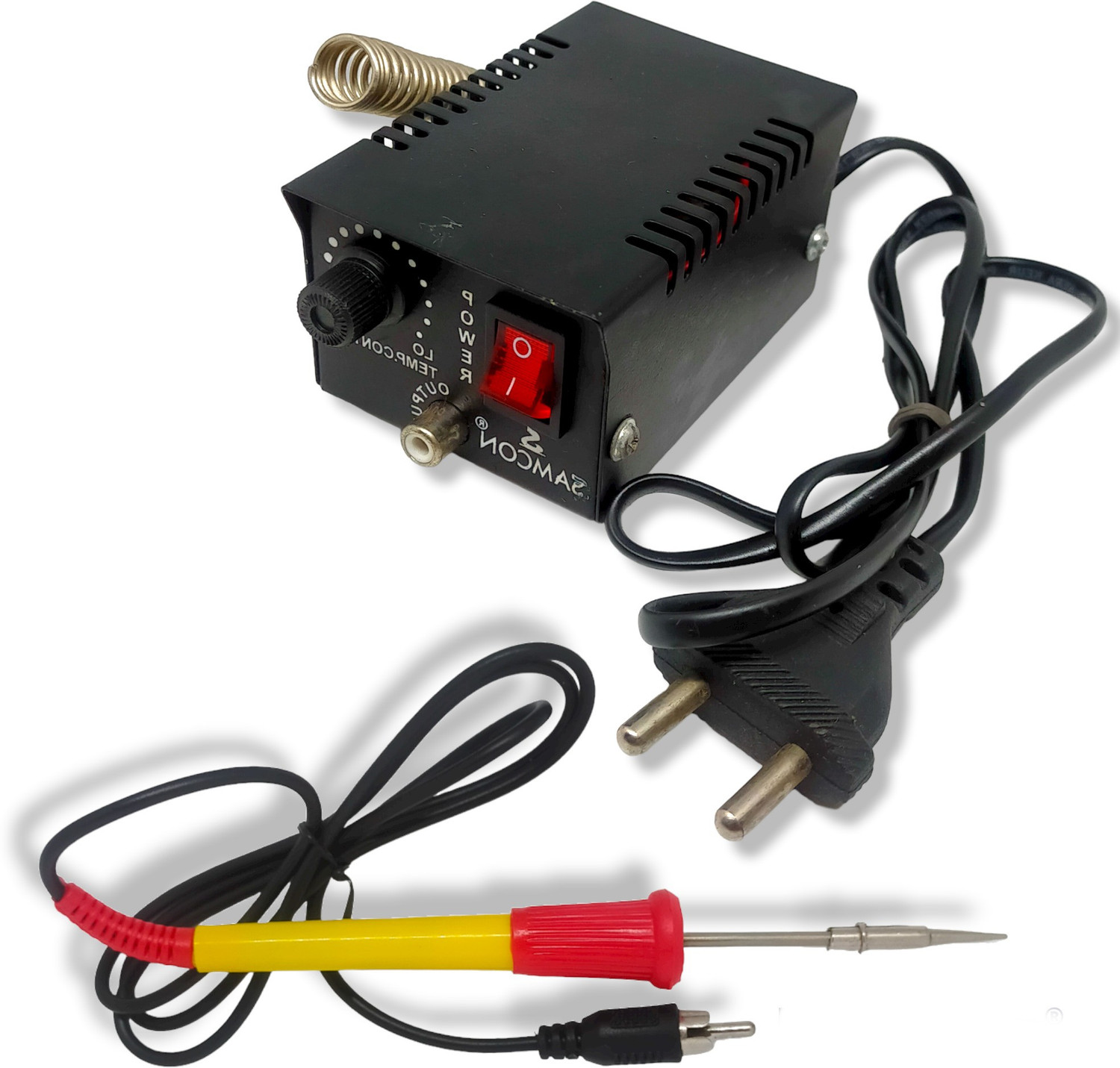 Image of Samcon REWORK MICRO SOLDERING IRON STATION 12 W Temperature Controlled (Pointed Tip)