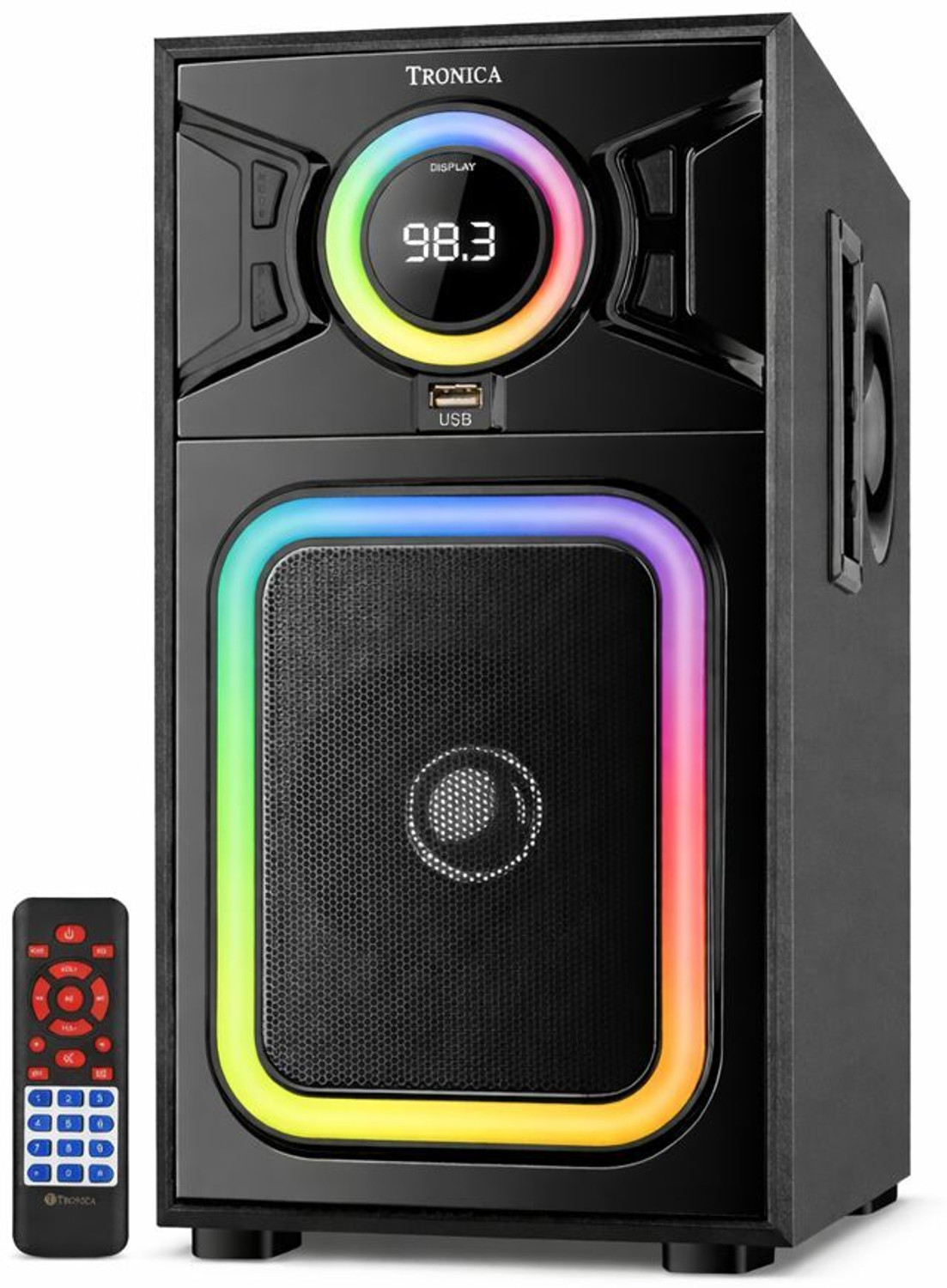 Image of TRONICA 1501 55 W Bluetooth Home Audio Speaker (Black, 2.1 Channel)
