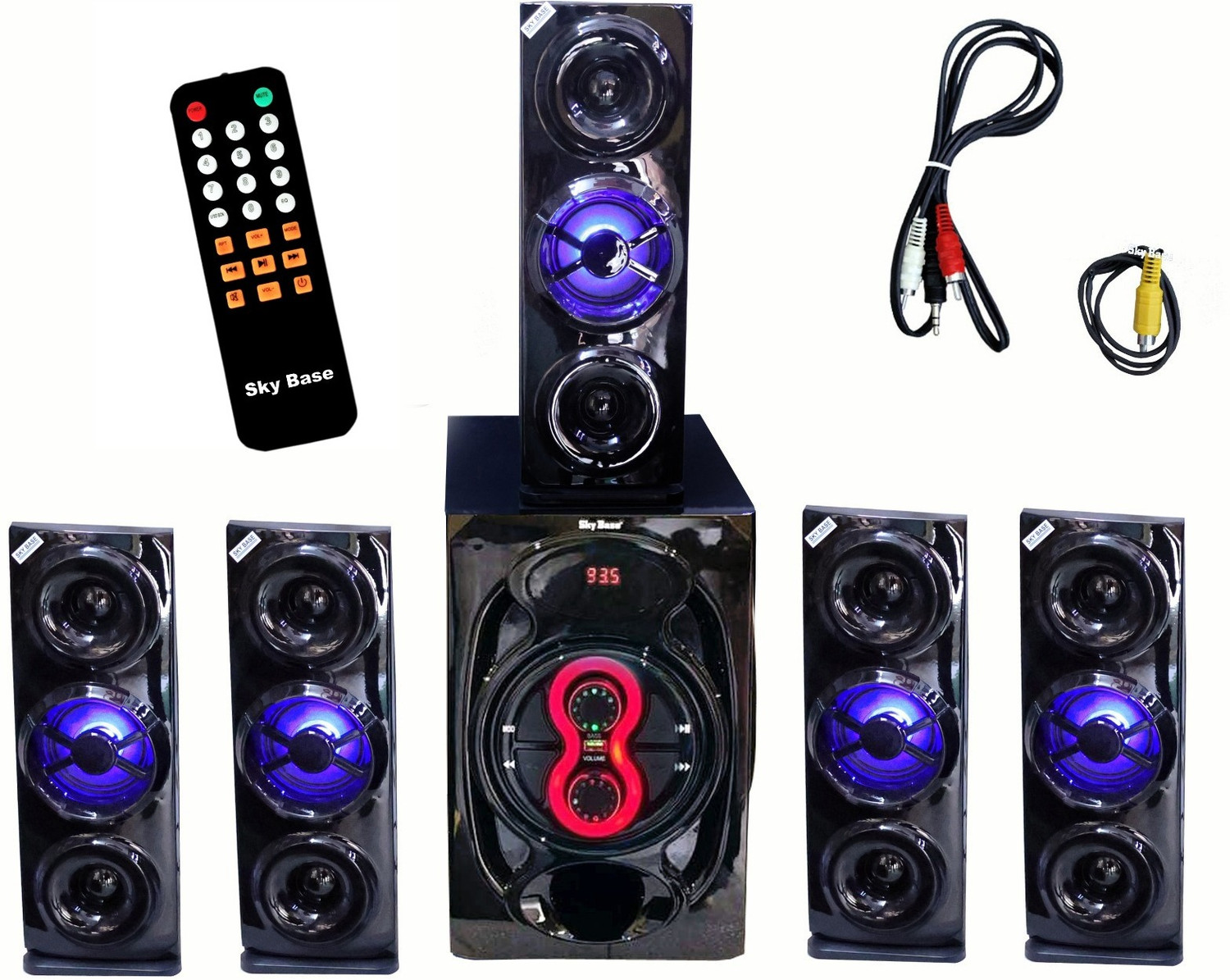 Image of IMPEX Lyric 5.1 45 W Bluetooth 45 W Bluetooth Home Theatre (Black, 5.1 Channel)