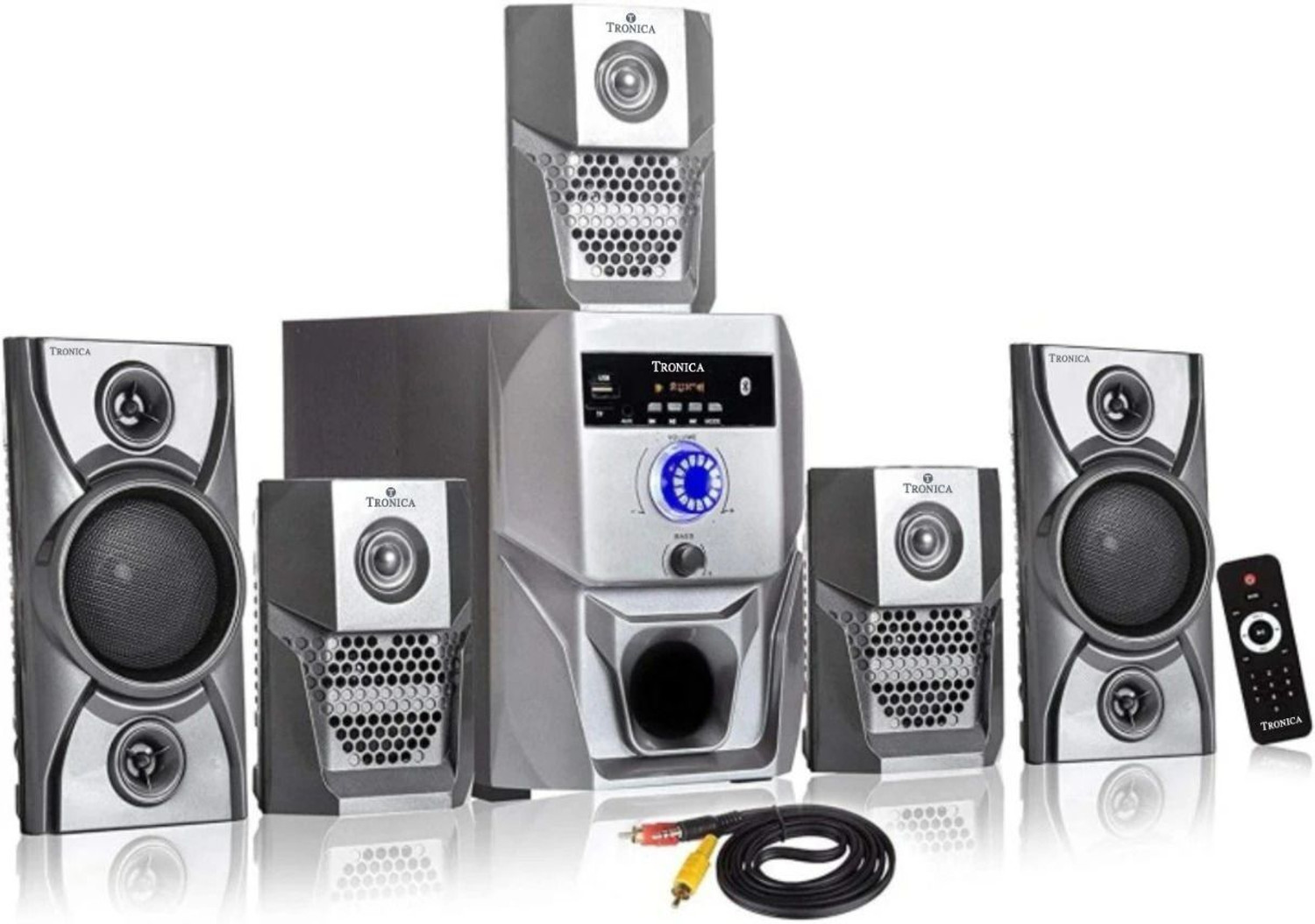 Image of IMPEX Lyric 5.1 45 W Bluetooth 45 W Bluetooth Home Theatre (Black, 5.1 Channel)