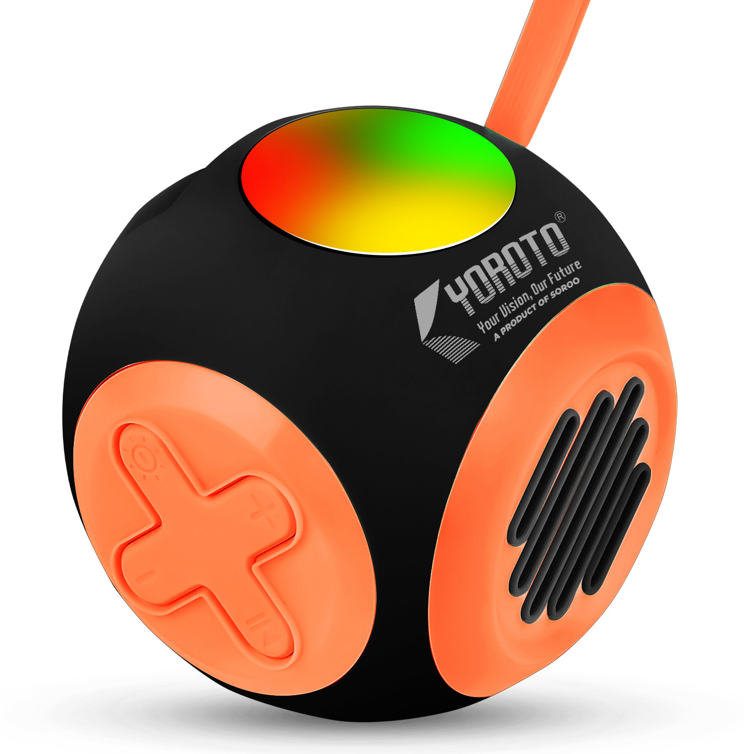 Image of NS WORLD EchoMax Ultra Wireless Bluetooth Portable Speaker RGB Light,USB,TF & Loud Bass 8 W Bluetooth PA Speaker (Black, 2.0 Channel)