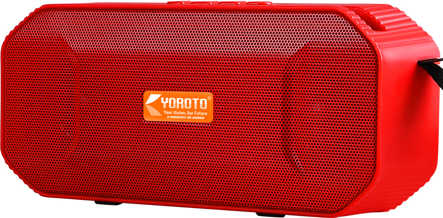 Image of YOROTO Retro Bluetooth Speaker Vintage Design 12 W Bluetooth Speaker (White, Cream, Stereo Channel)