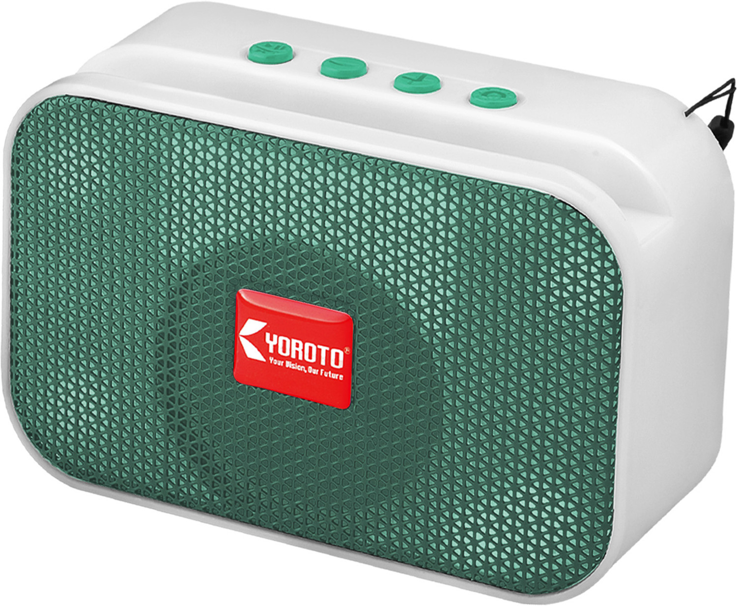 Image of YOROTO Vintage Bluetooth Speaker 12W Retro Design 12 W Bluetooth Speaker (Black, Golden, Stereo Channel)