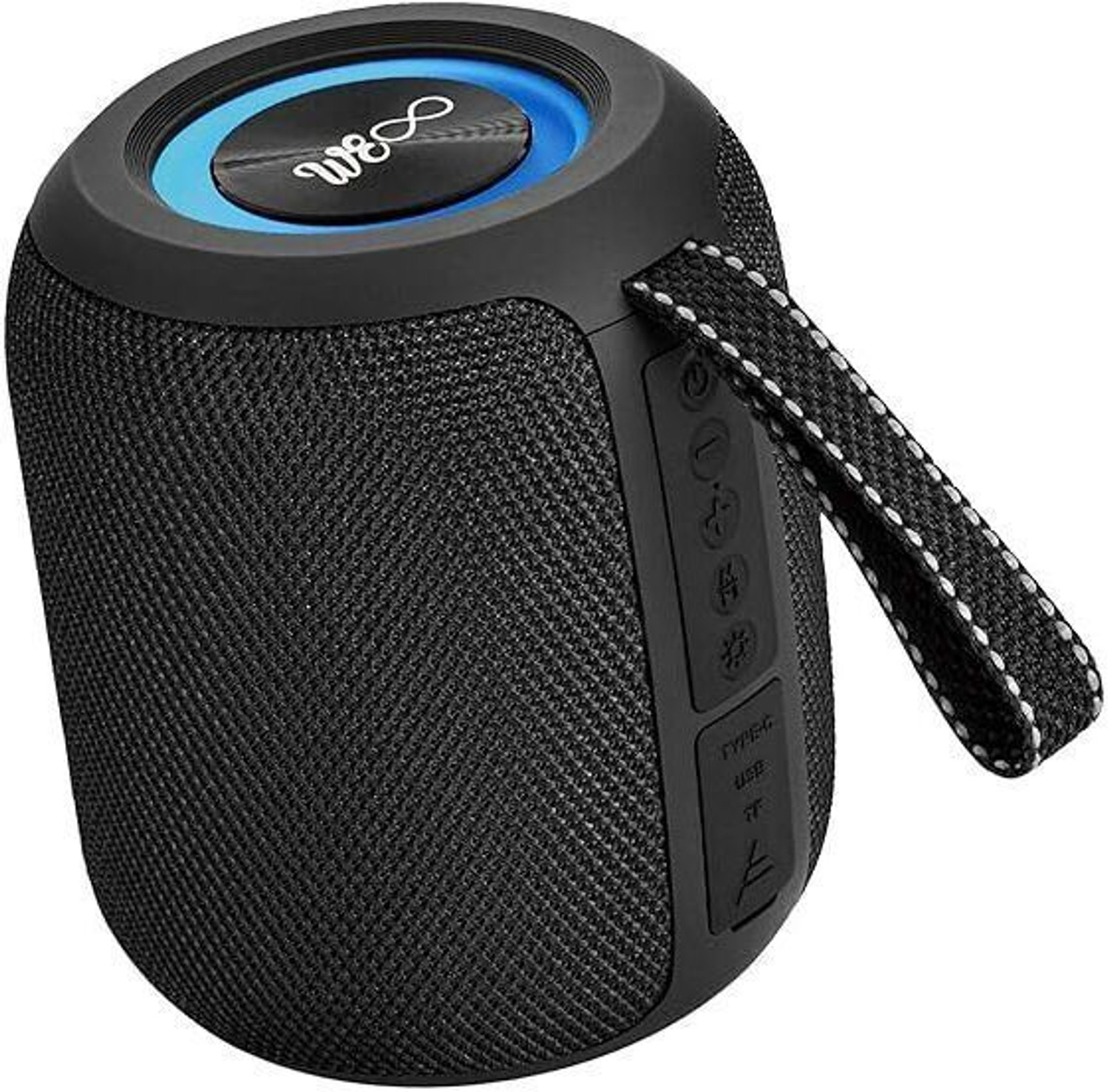 Image of NS WORLD EchoMax Ultra Wireless Bluetooth Portable Speaker RGB Light,USB,TF & Loud Bass 8 W Bluetooth PA Speaker (Black, 2.0 Channel)