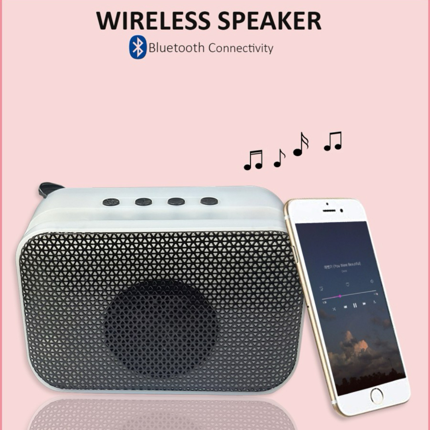 Image of Neuton pro (PORTABLE BLUETOOTH SPEAKER) Dynamic Thunder Sound, 1200mAh Battery 5 W Bluetooth Party Speaker (Black, Stereo Channel)