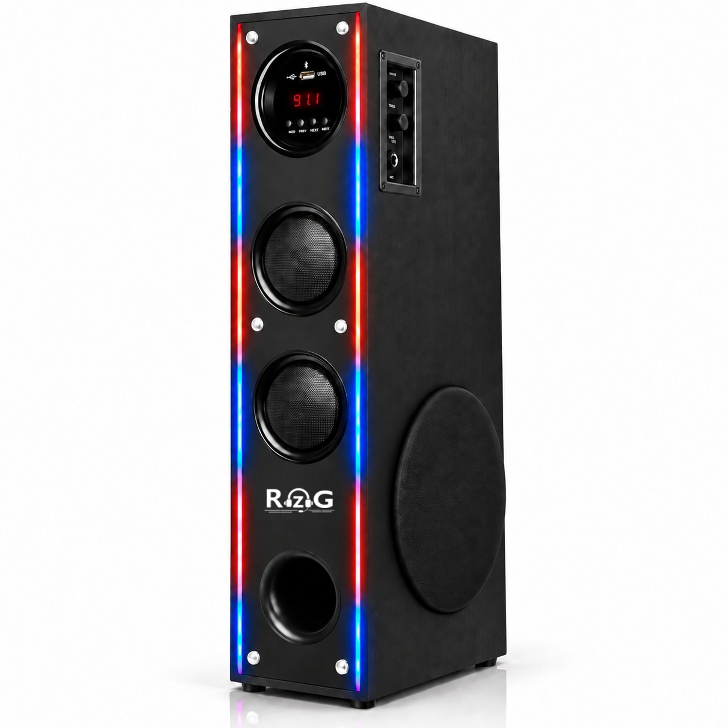 RZG Q-32 120W Bluetooth Tower Speaker - Image 4