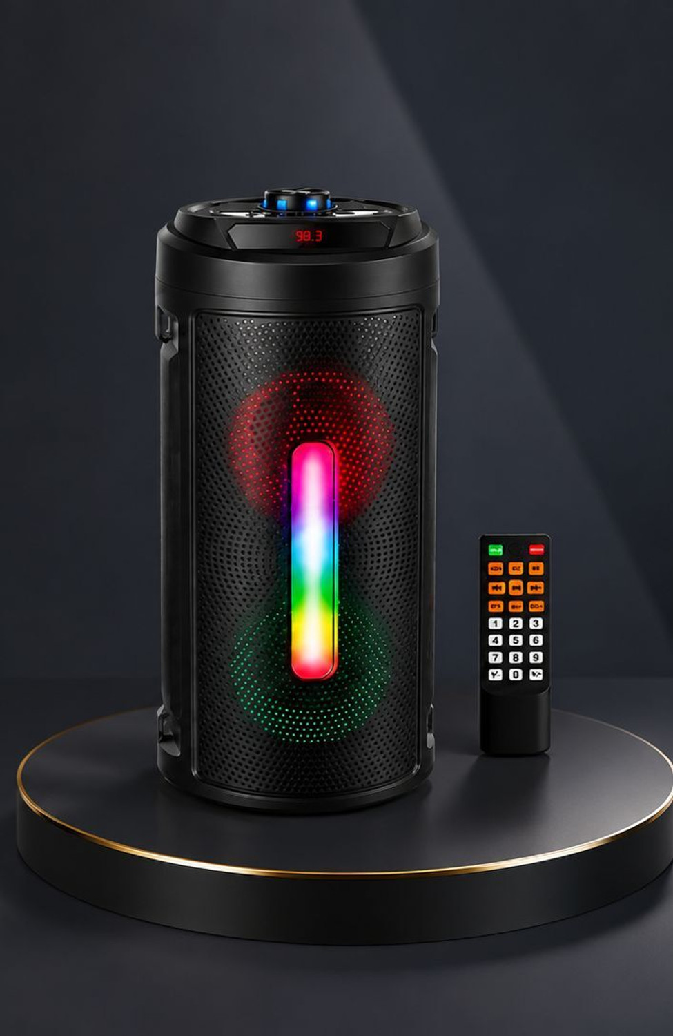 ZEKLY ZK.0002 40 W Bluetooth Party Speaker (Black, 2.0 Channel) - Image 1
