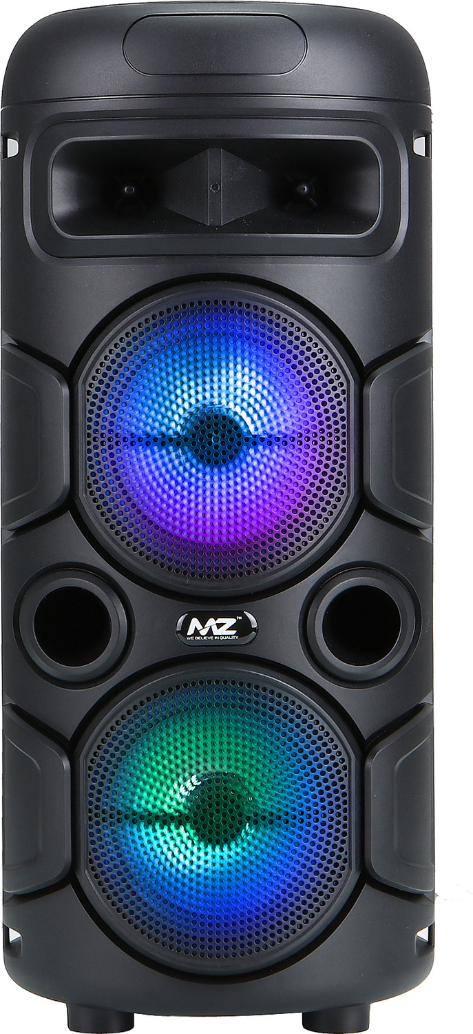 Image of MZ M303 (PORTABLE BLUETOOTH SPEAKER) Dynamic Thunder Sound, 1200mAh Battery Karaoke 10 W Bluetooth Party Speaker (Black, Stereo Channel)