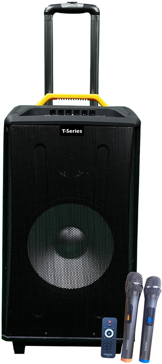 Image of T-Series S8B Professional Audio Mobile Amplifier & Portable Trolley Wireless Bluetooth Home Theatre (Black, 2.0 Channel)