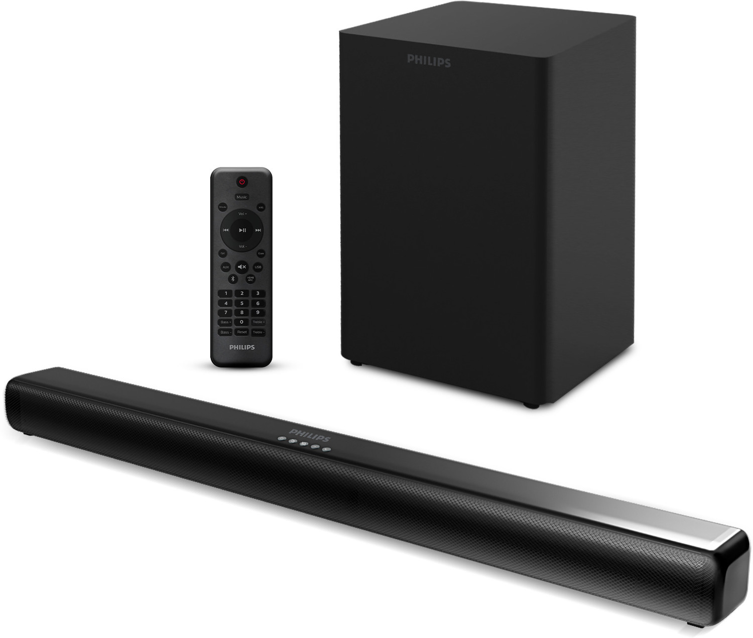 Image of Croma CRES1099 180 W Bluetooth Soundbar (Black, 2.1 Channel)