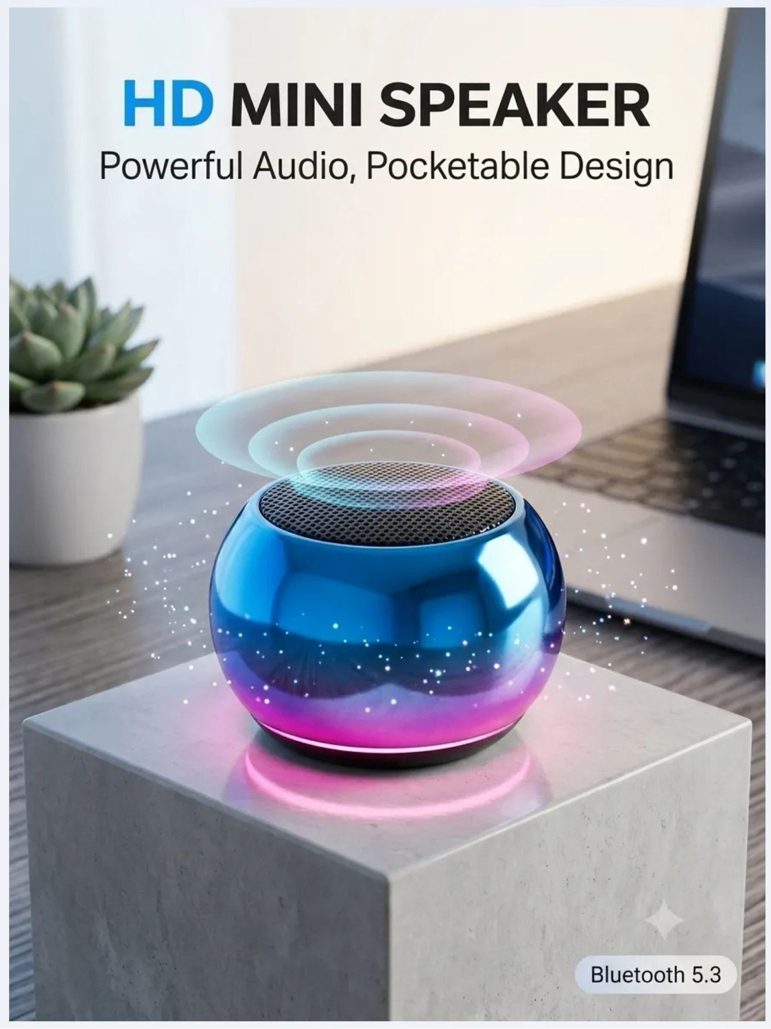 Ediko M4/83 5W Bluetooth Speaker - Image 6