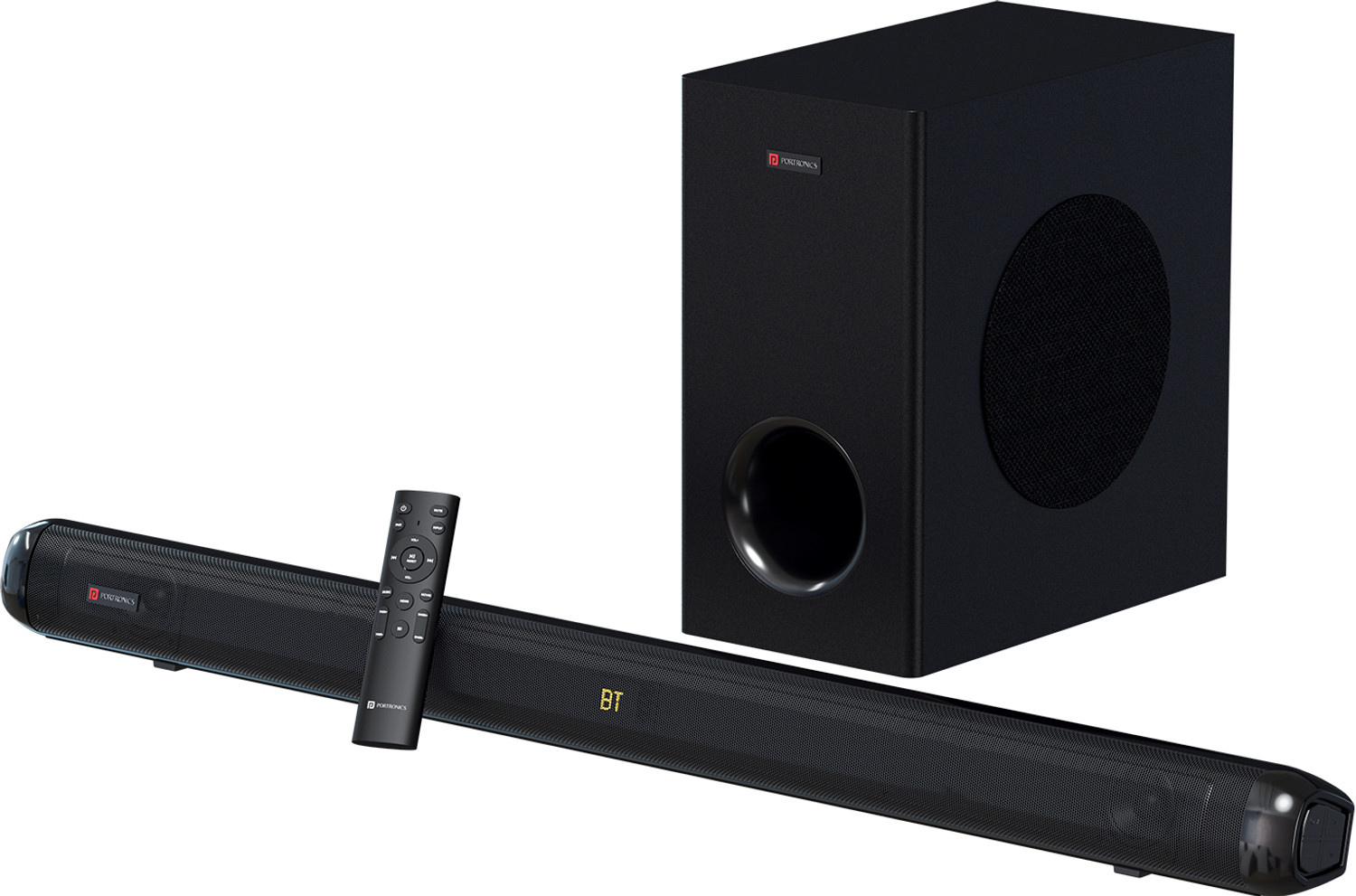Image of boAt AAVANTE AURA PLUS 160 W Bluetooth Soundbar (Premium Black, 2.1 Channel)