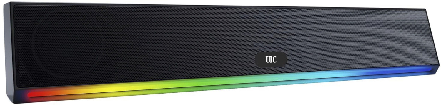 Image of UIC SB-2203 A 30 W Bluetooth Soundbar (Black, 2.0 Channel)